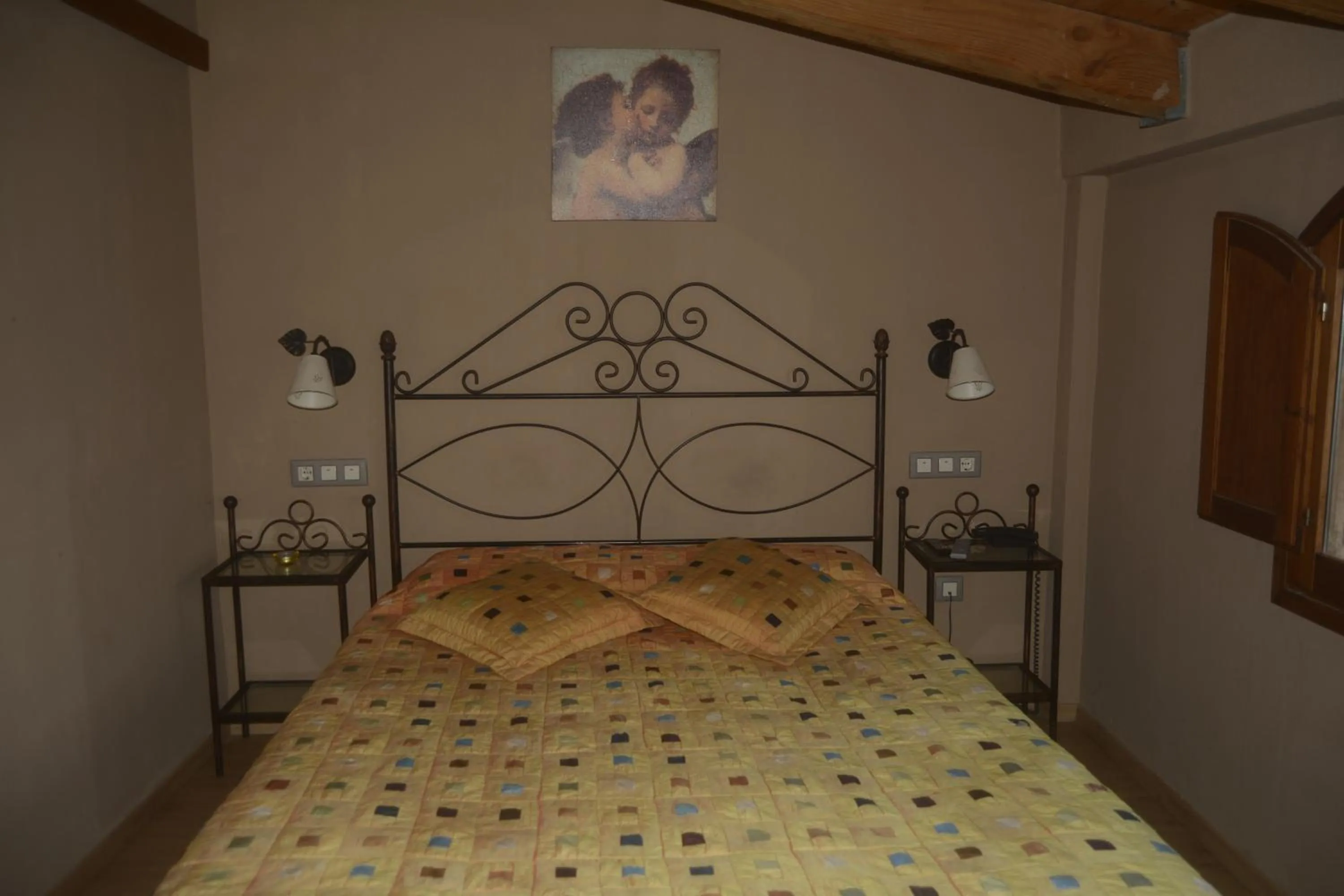 Bed in Mas Taniet Hotel Rural