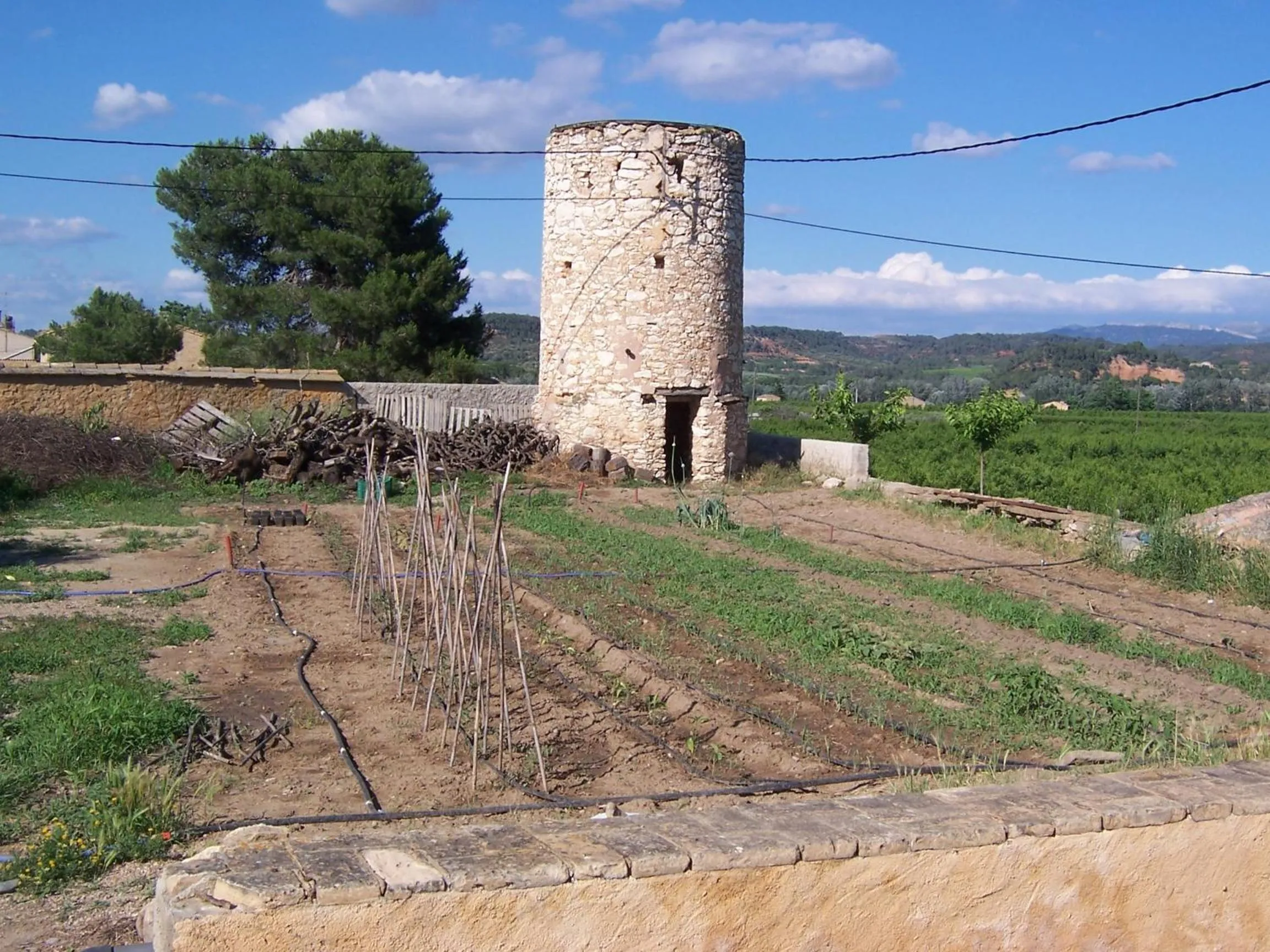 Patio in Mas Taniet Hotel Rural