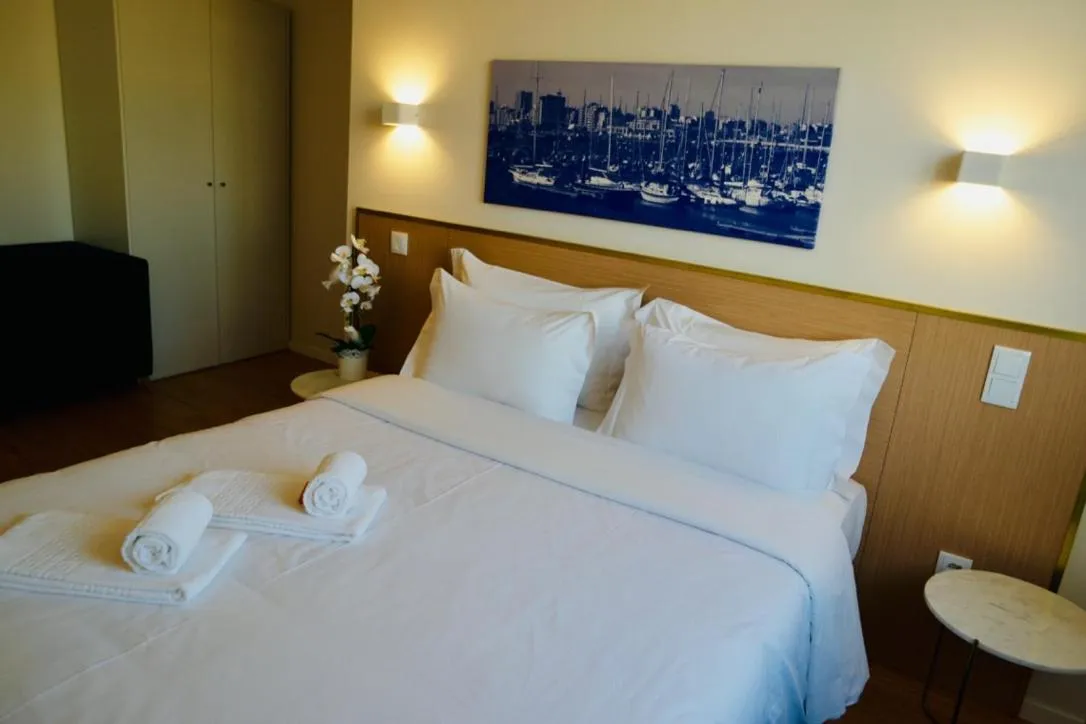 Bed in ó Poboa Guesthouse