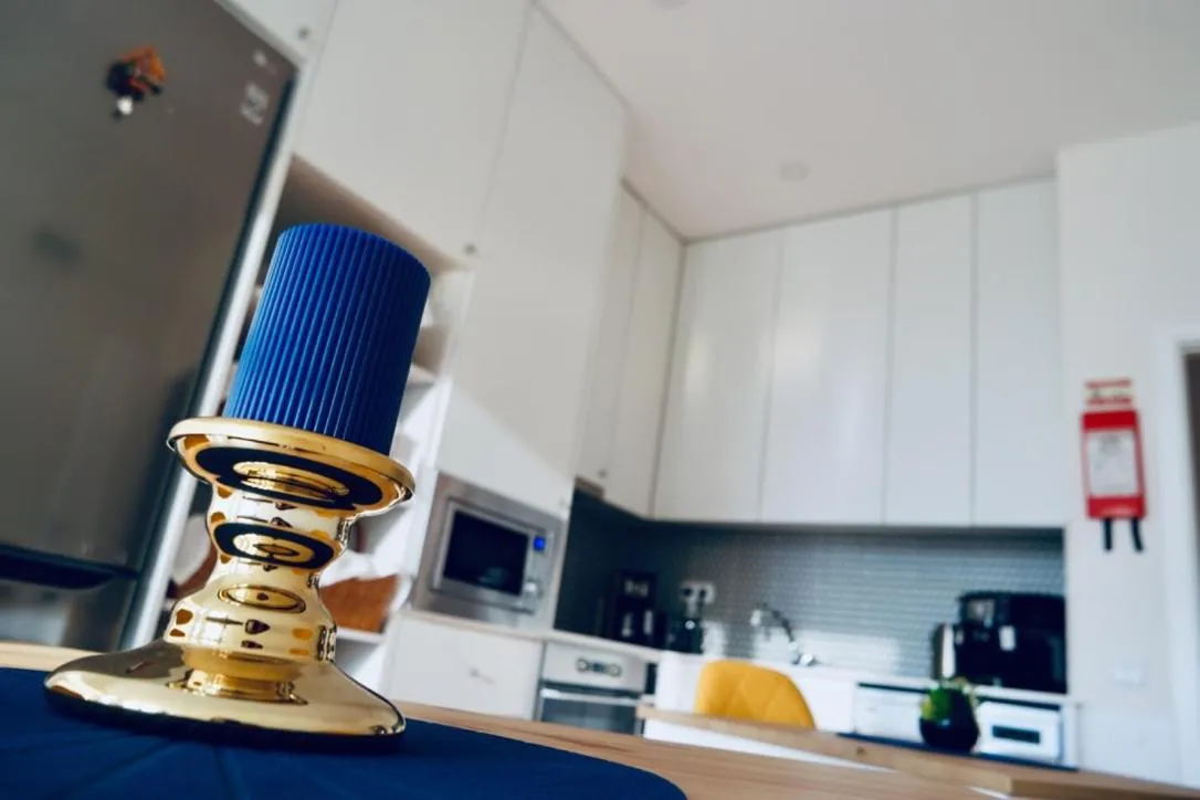 Kitchen or kitchenette in ó Poboa Guesthouse