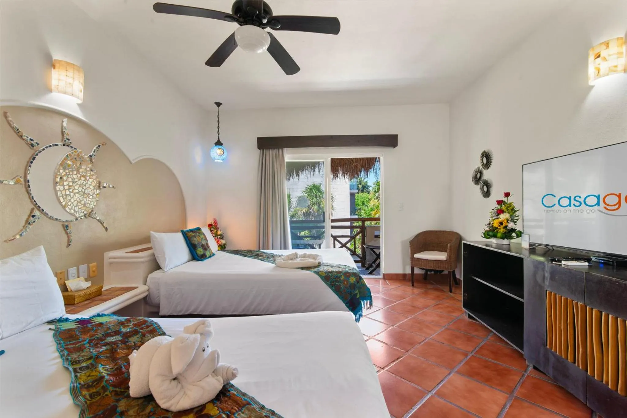 TV and multimedia, Bed in Hotel Riviera Del Sol