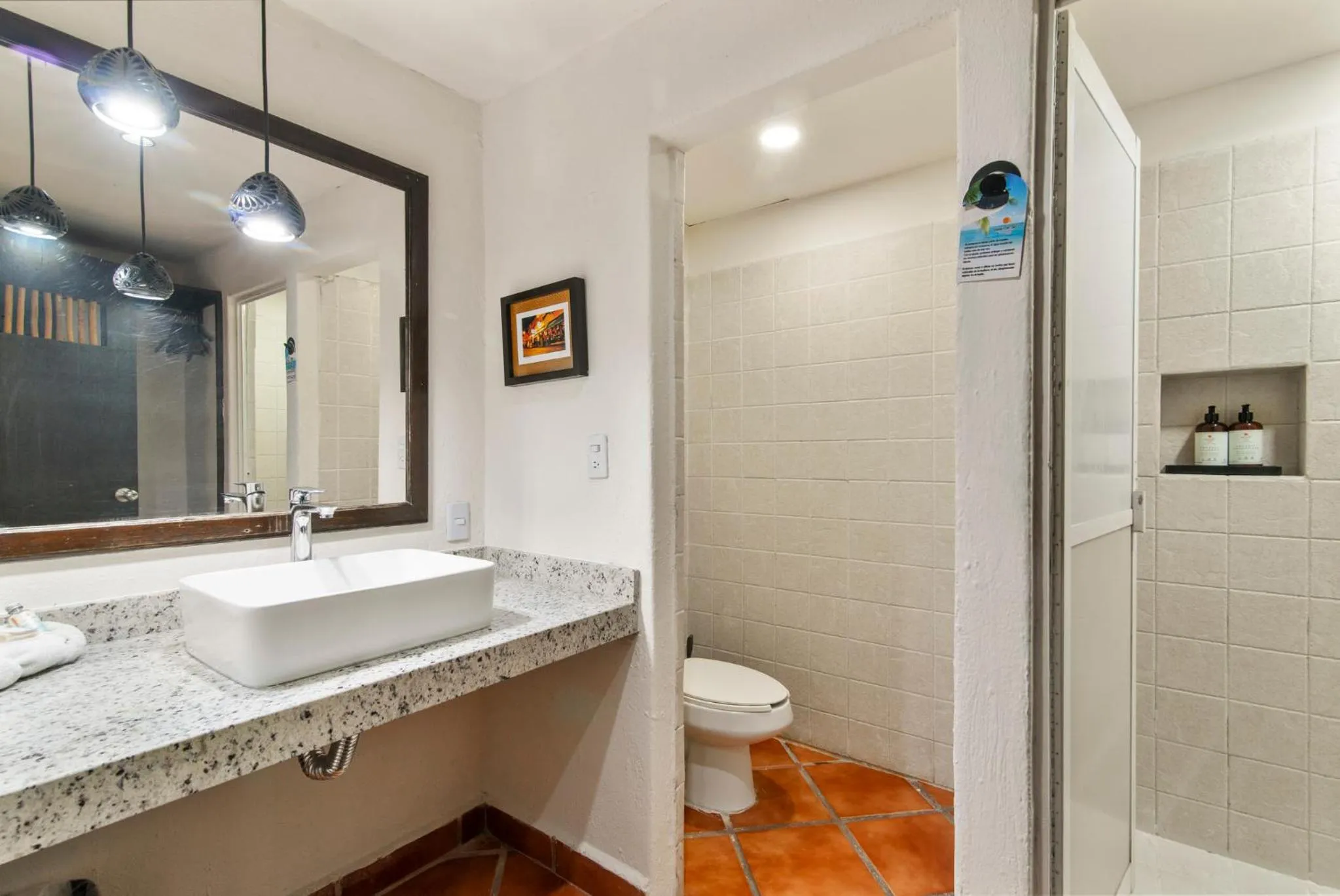 Bathroom in Hotel Riviera Del Sol