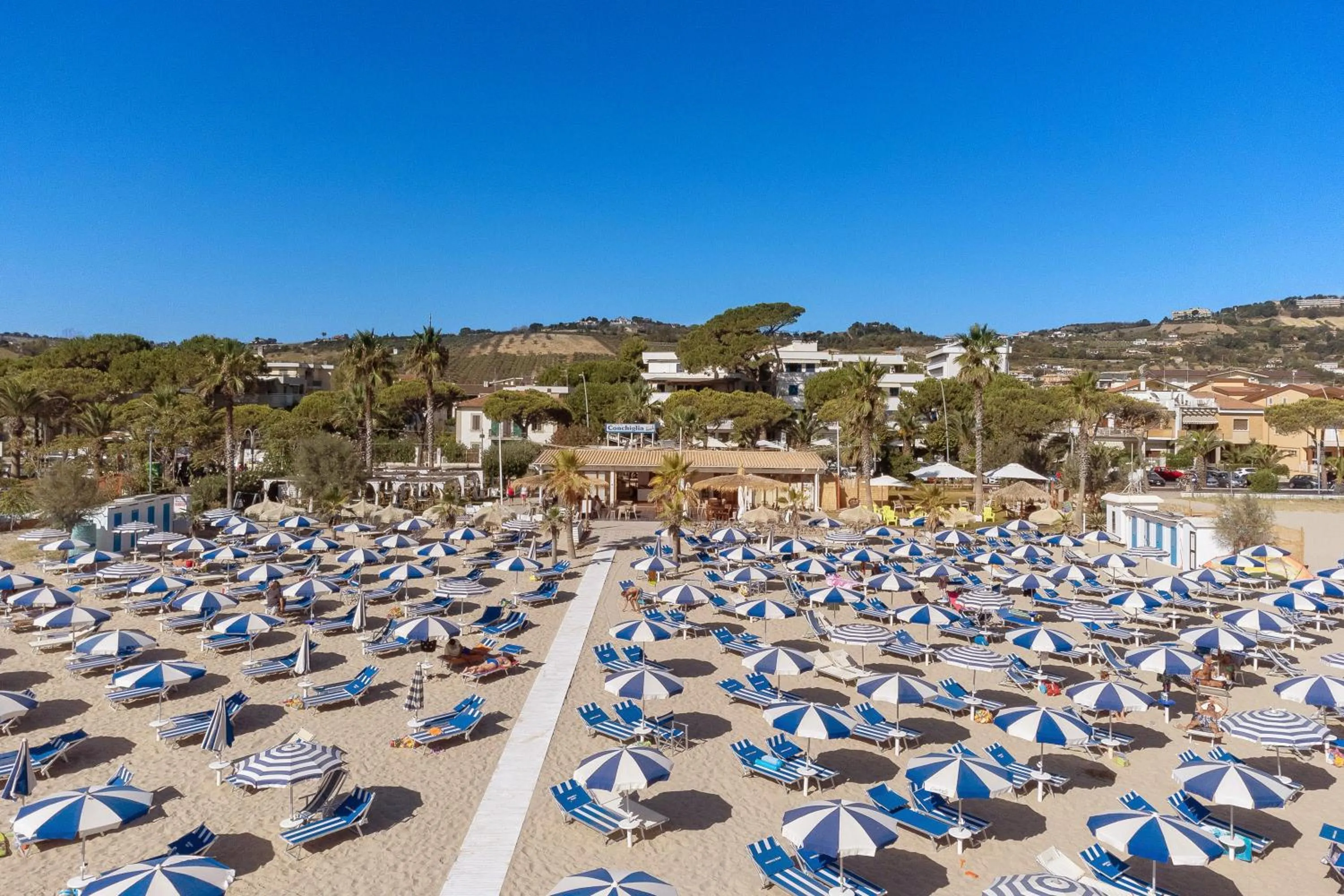Beach in Hotel Villa Elena