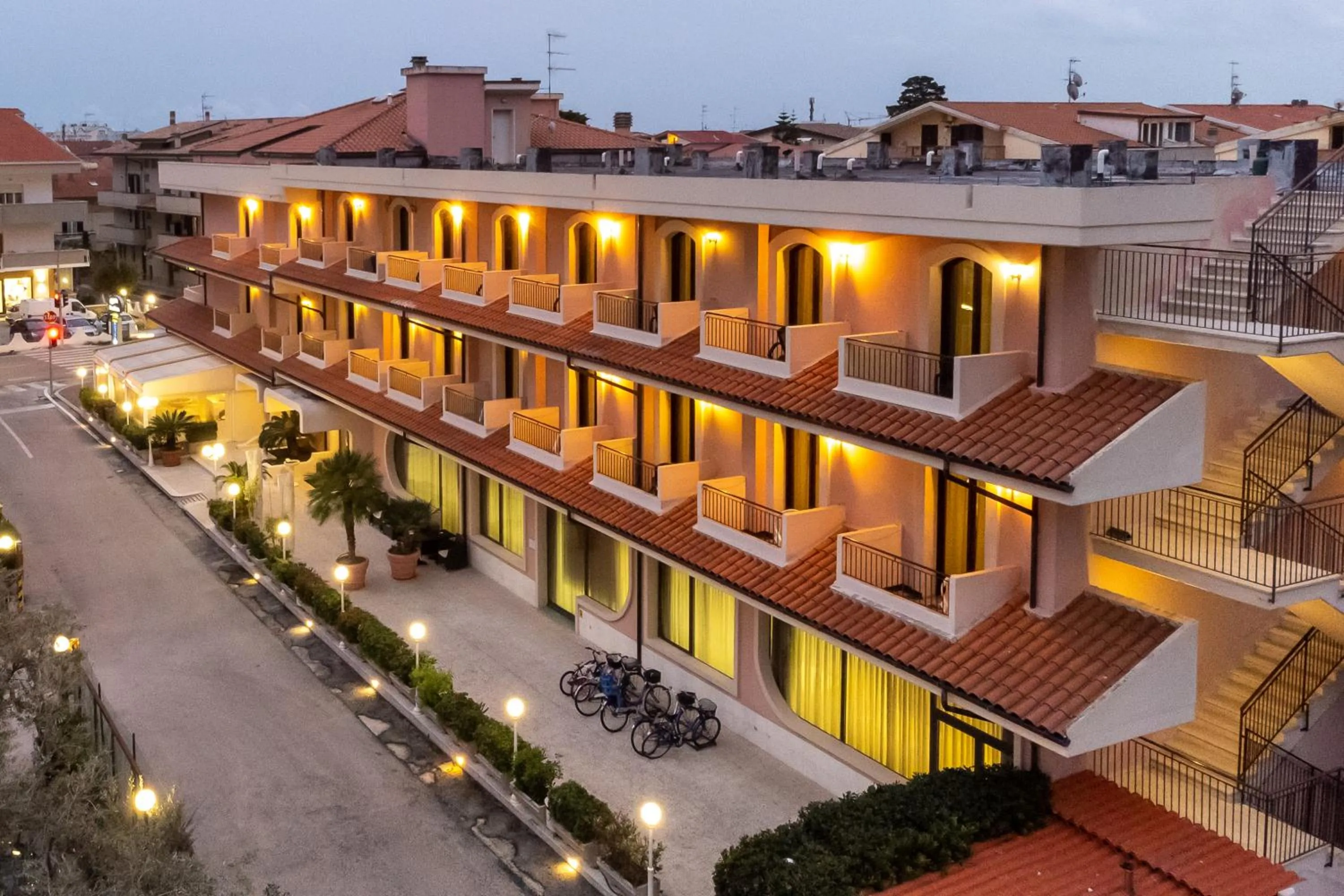 Property building in Hotel Villa Elena