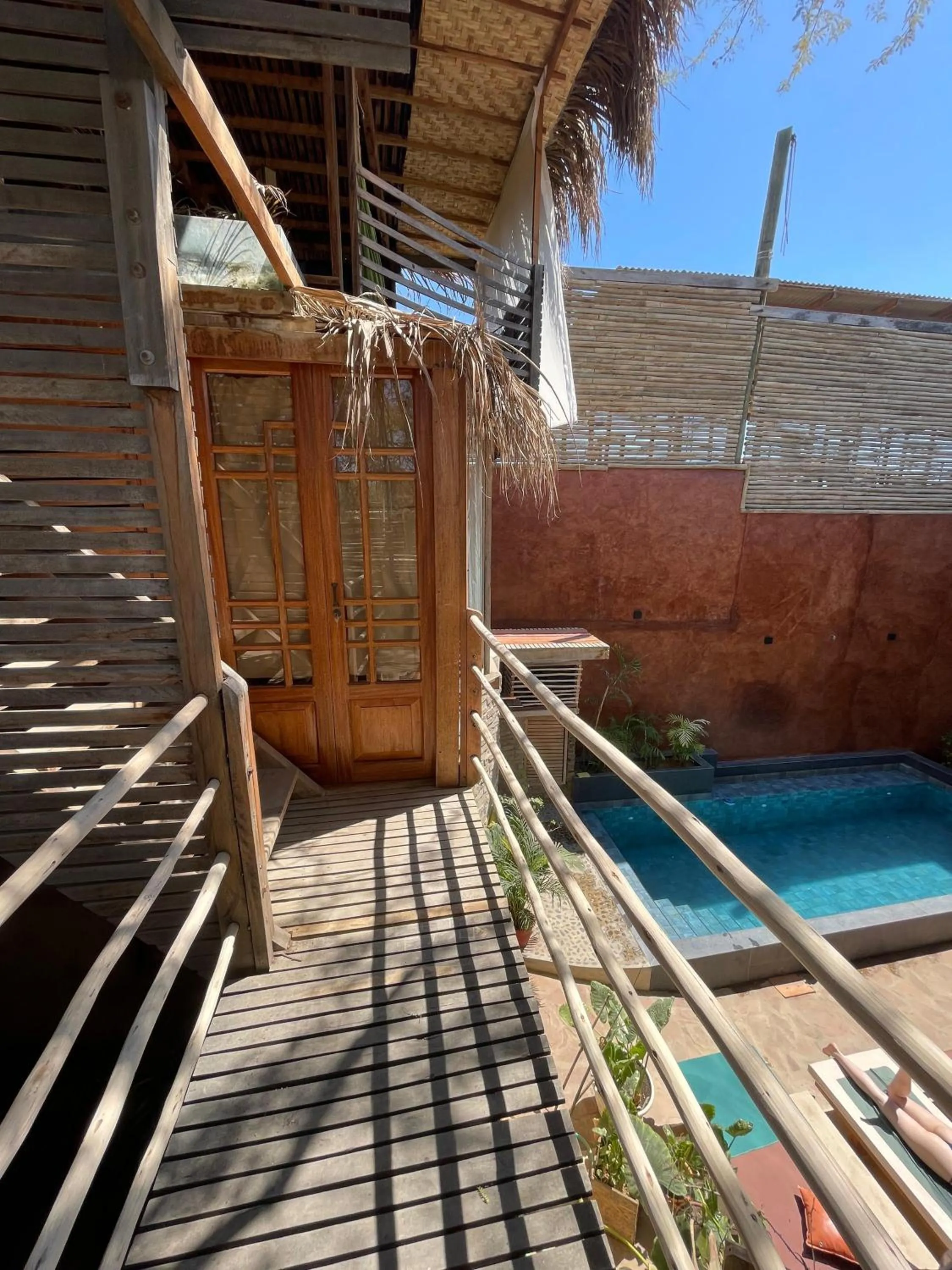 Facade/entrance in Eco Lodge Mancora