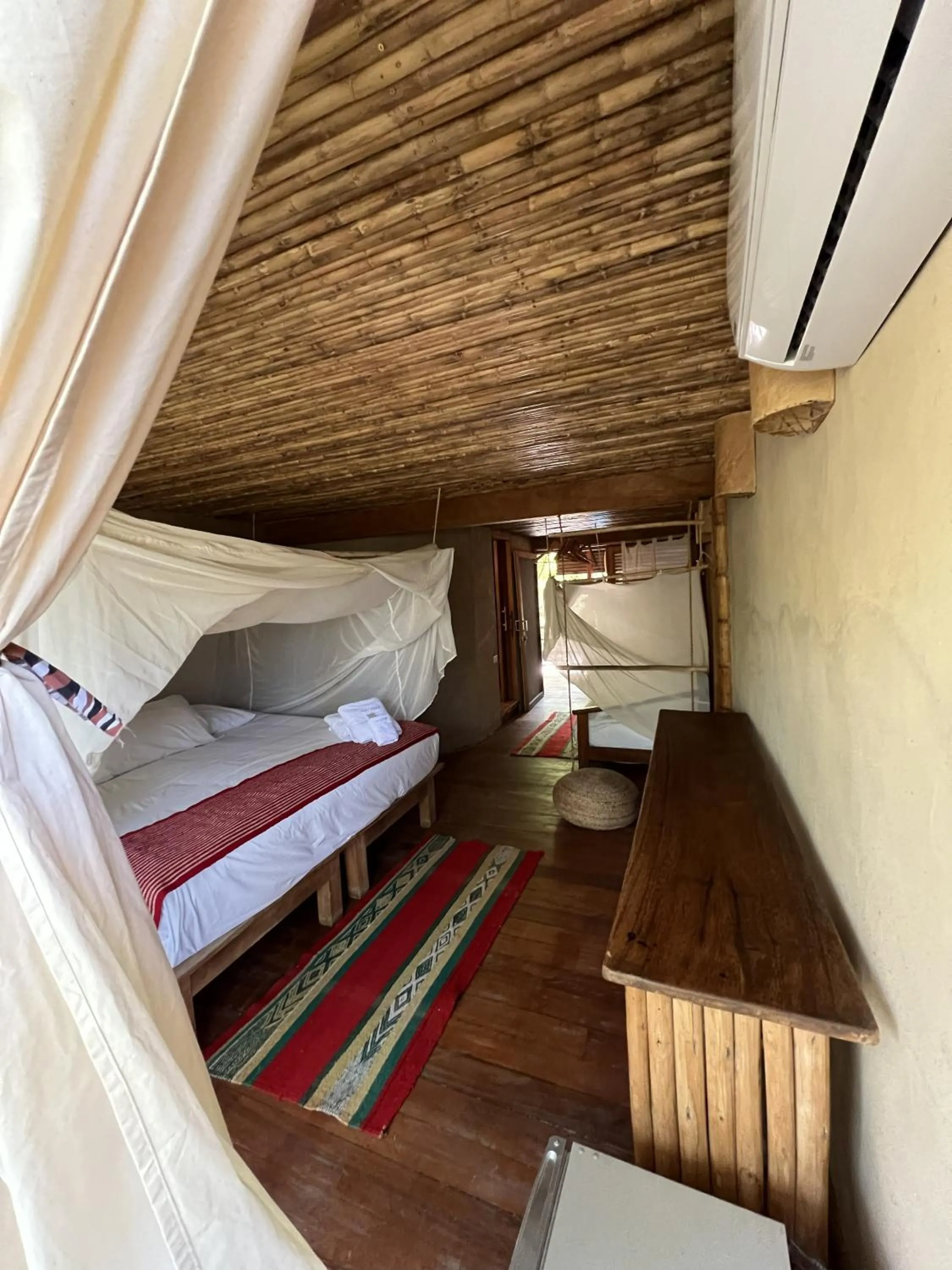 Bed in Eco Lodge Mancora