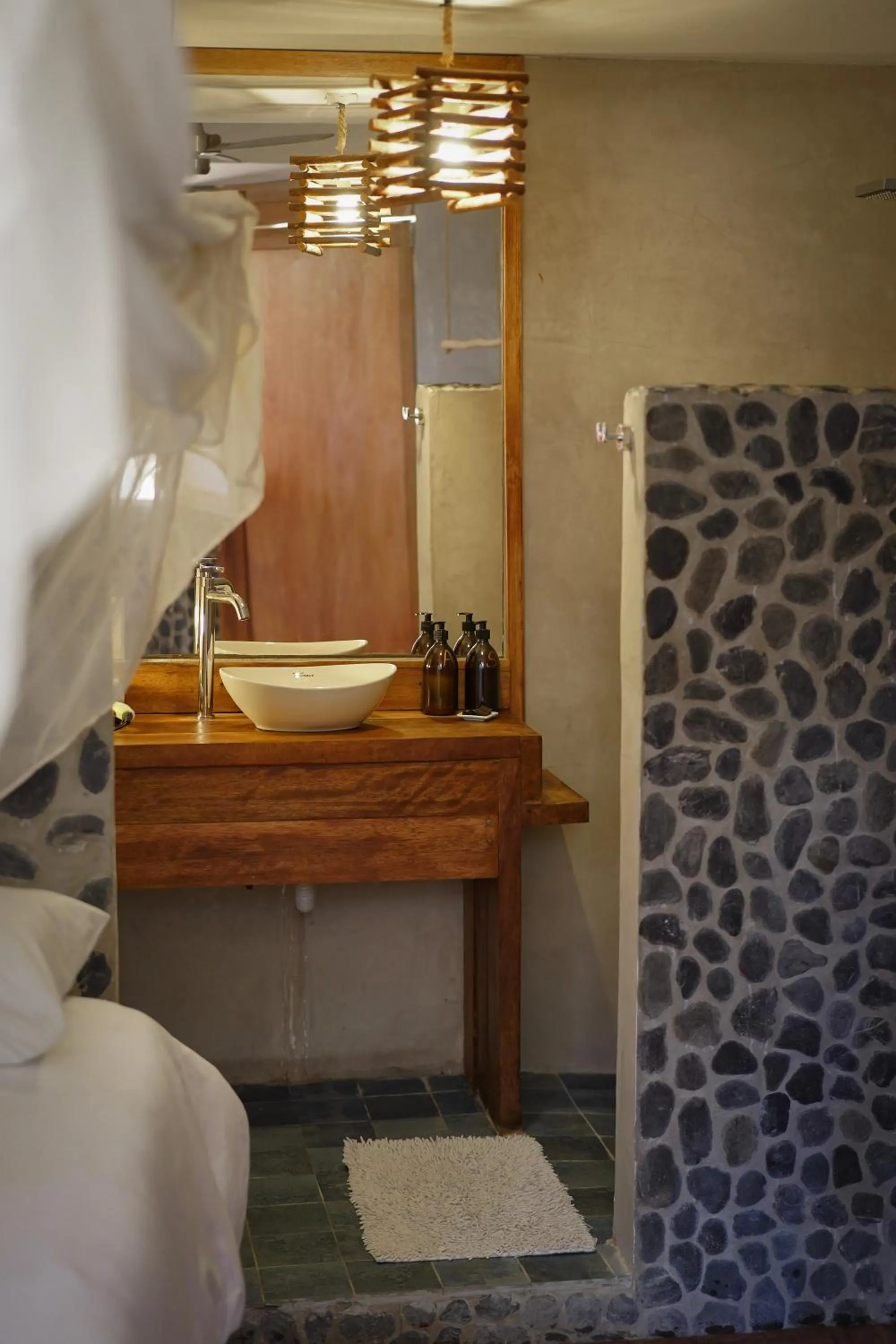 Bathroom in Eco Lodge Mancora