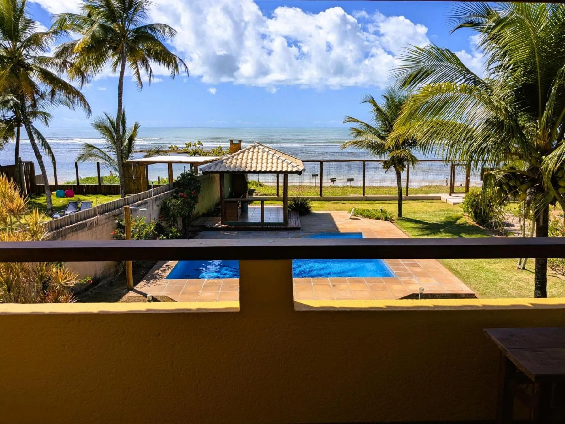 Garden view in Residence Maria Vittoria Praia Arraial