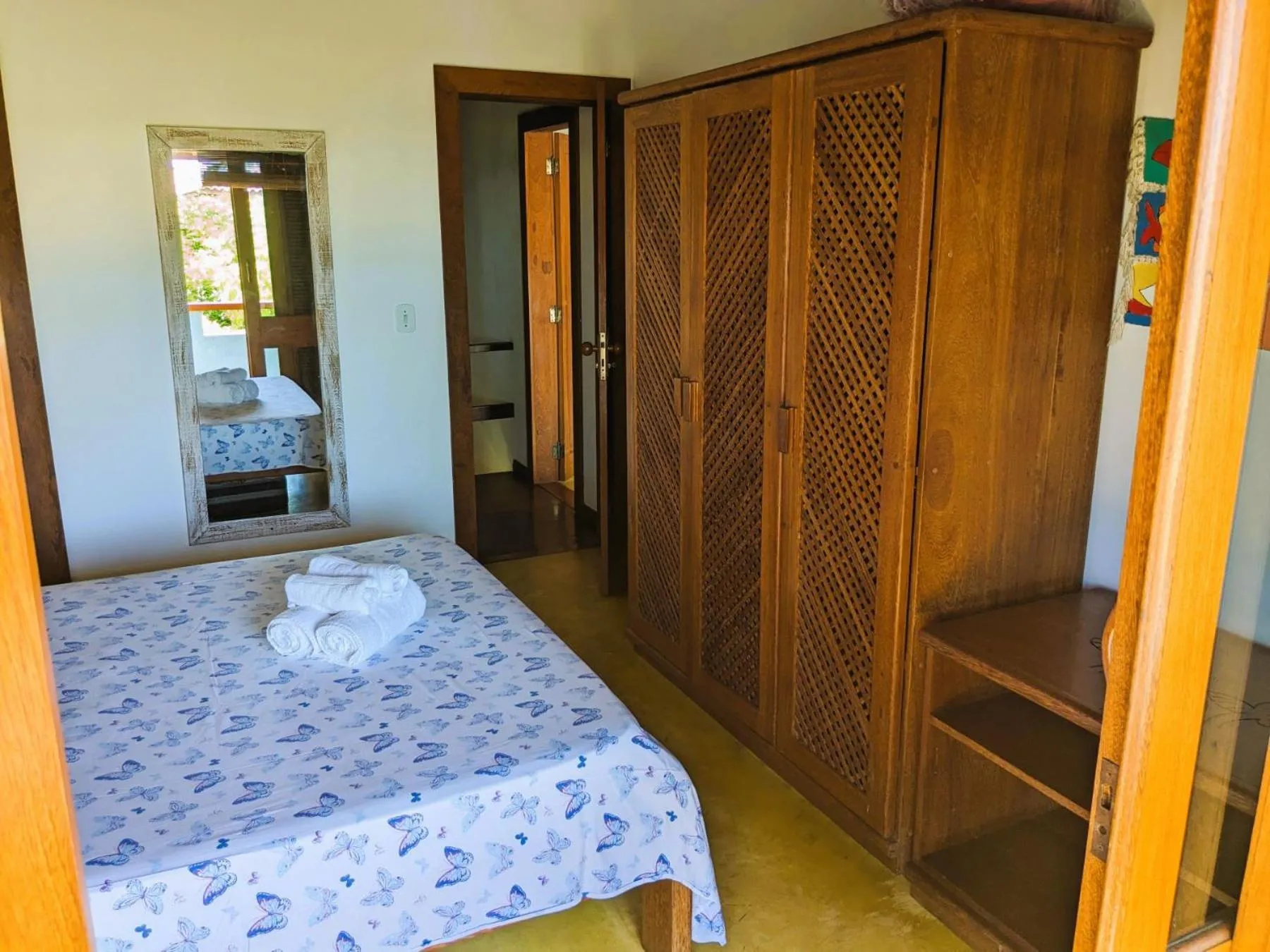 Bedroom, Bed in Residence Maria Vittoria Praia Arraial