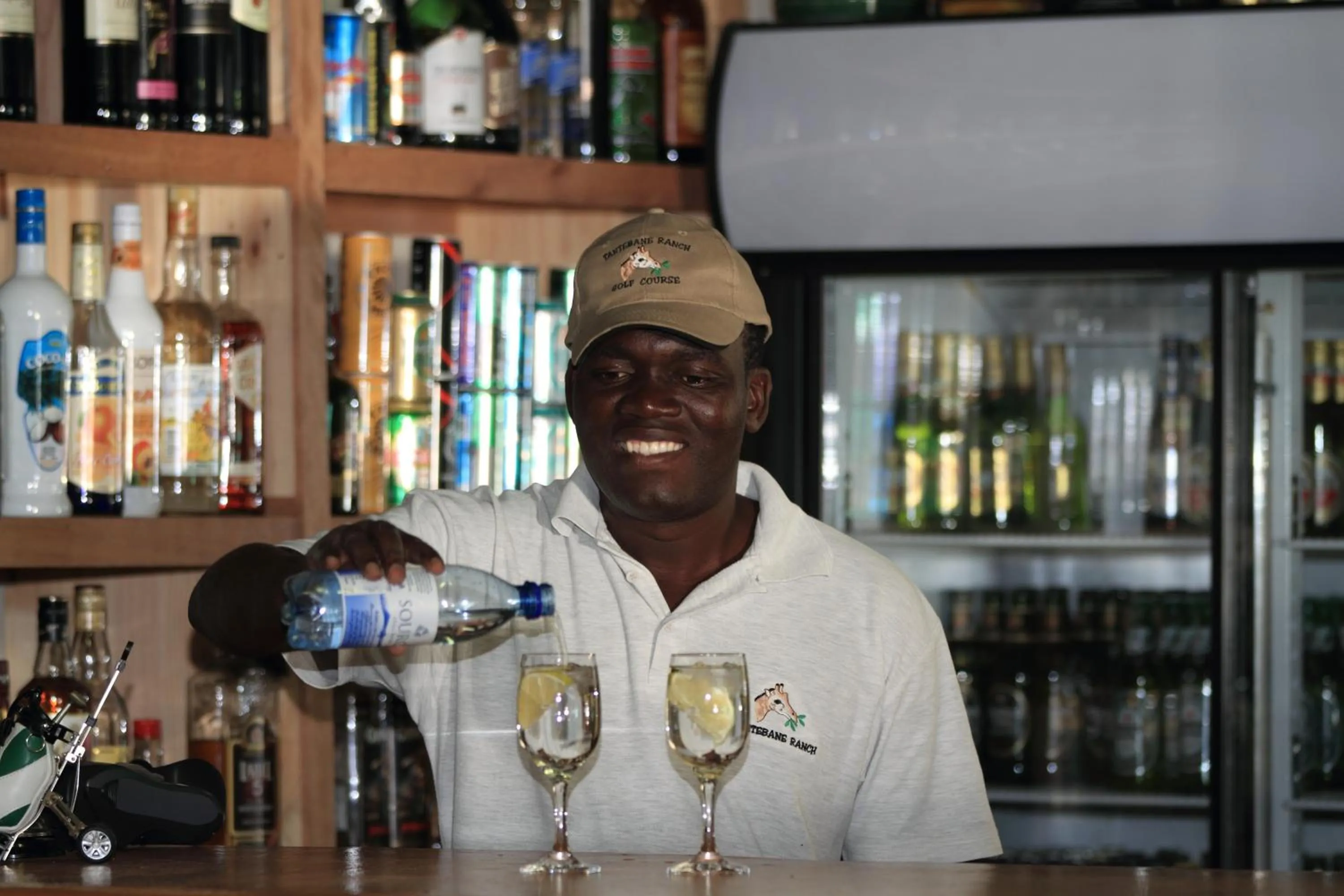 Lounge or bar in Tantebane Game Ranch