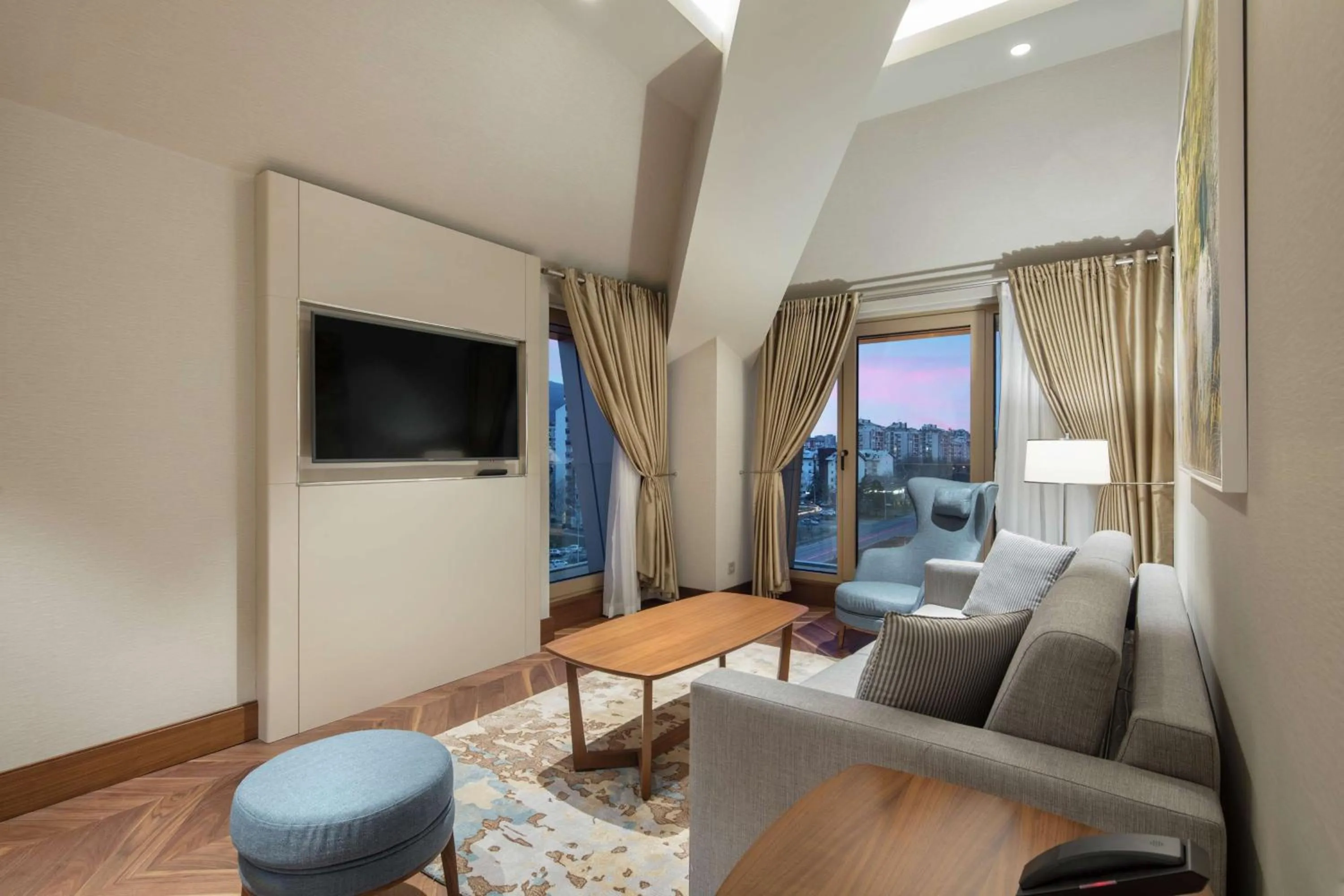 Bedroom in DoubleTree By Hilton Skopje