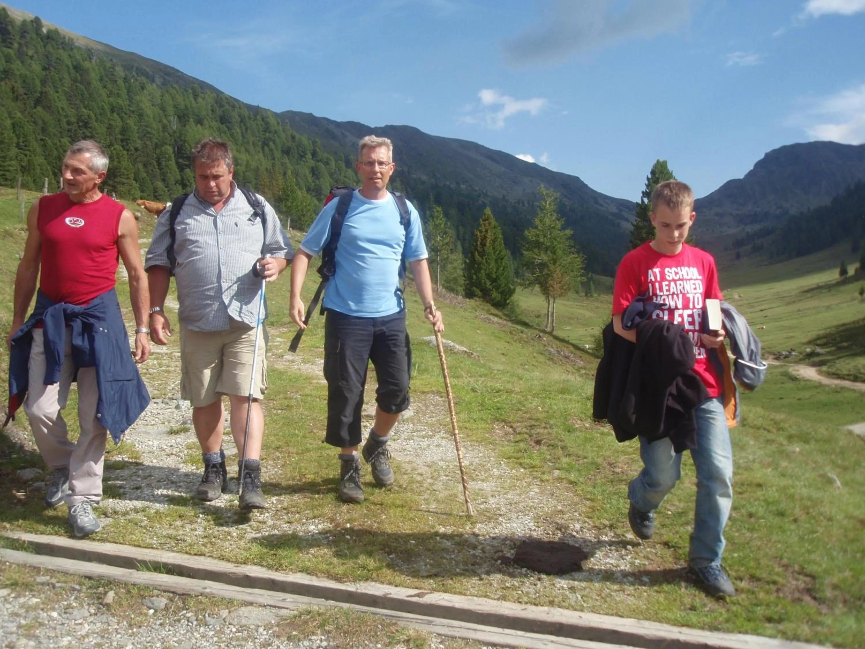 Hiking in Pleschinhof