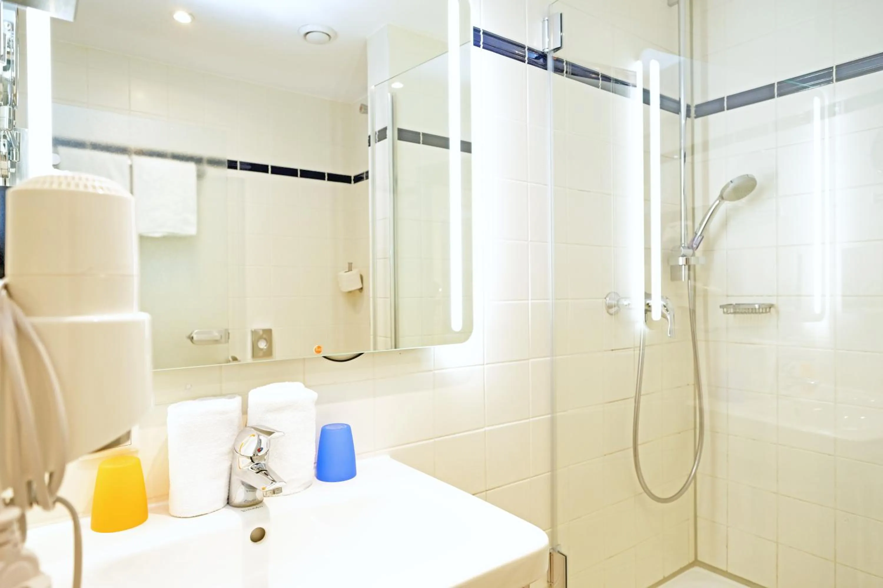 Shower in Hotel Römerstadt