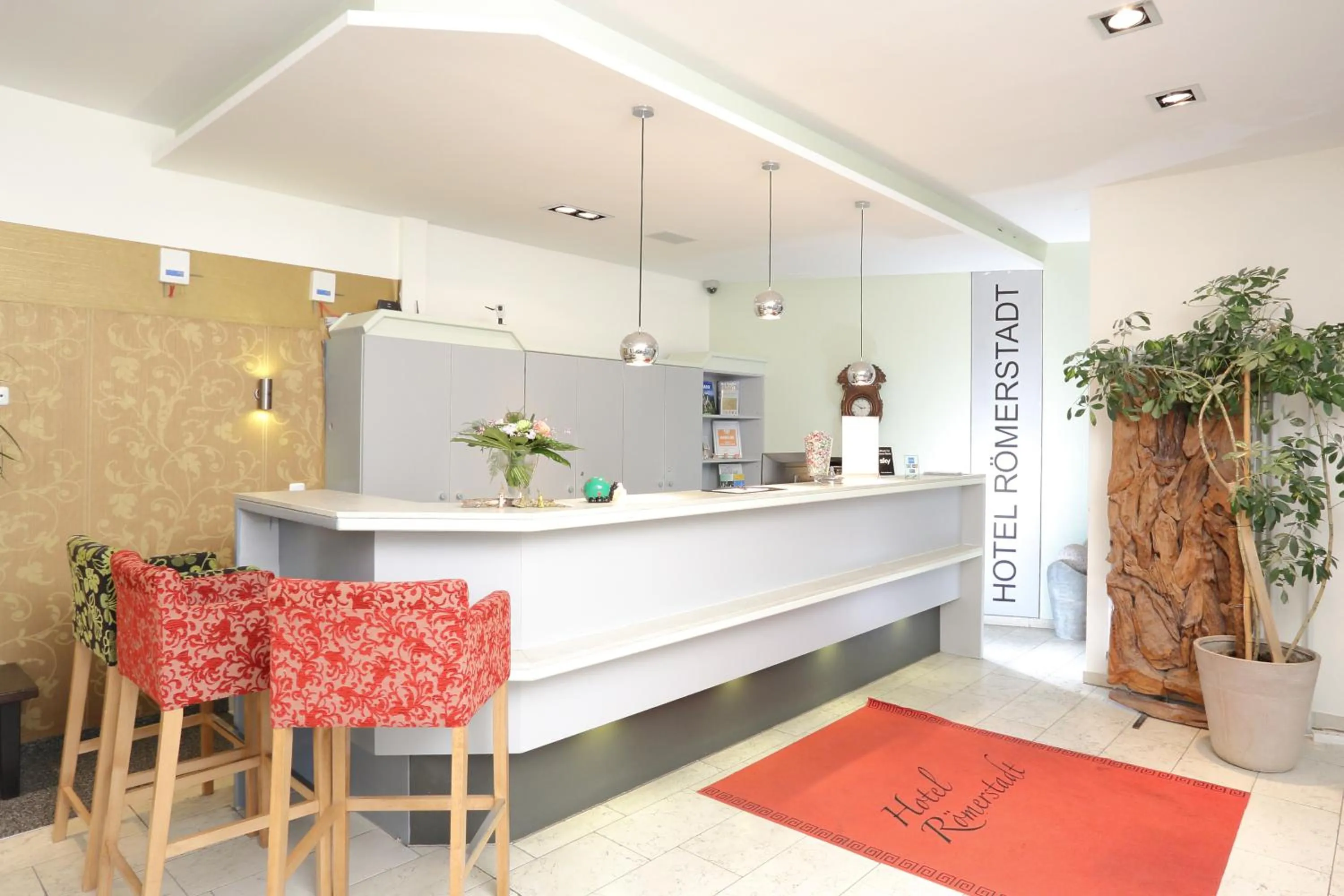 Lobby or reception in Hotel Römerstadt