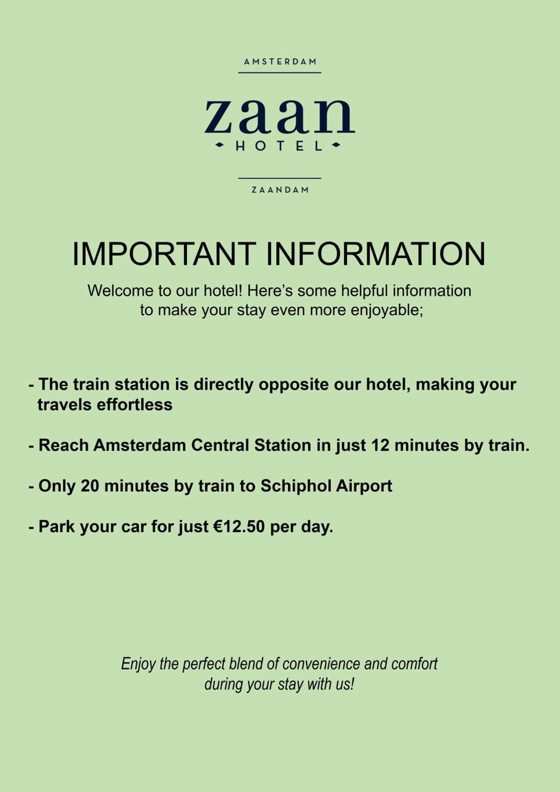 Property building in Zaan Hotel Amsterdam - Zaandam