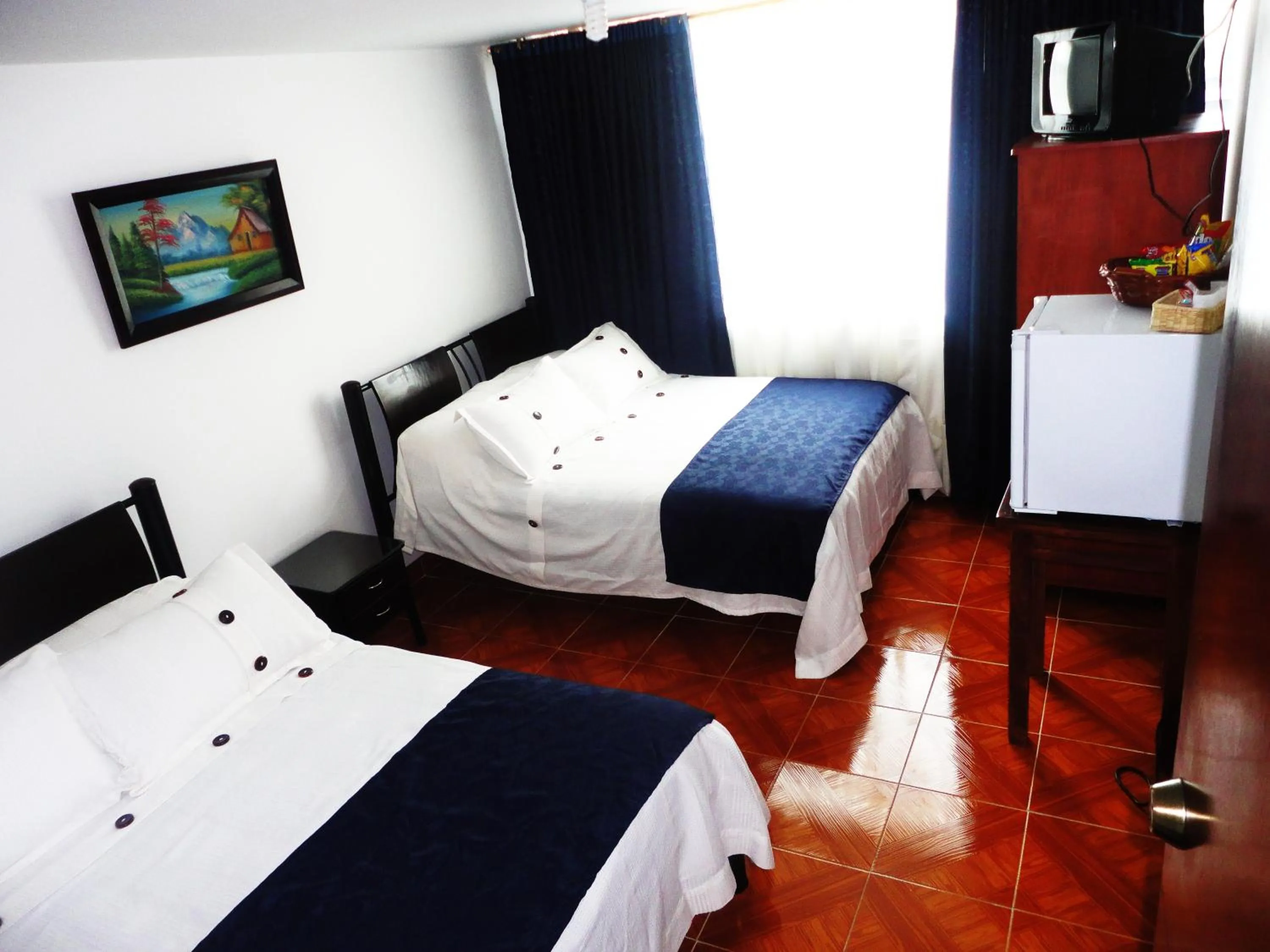 Bed in Hotel Casa Sarita