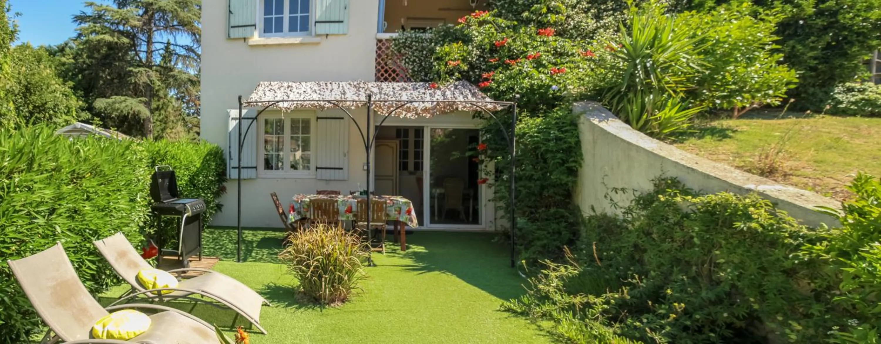 View (from property/room) in Mas Saint-Ange