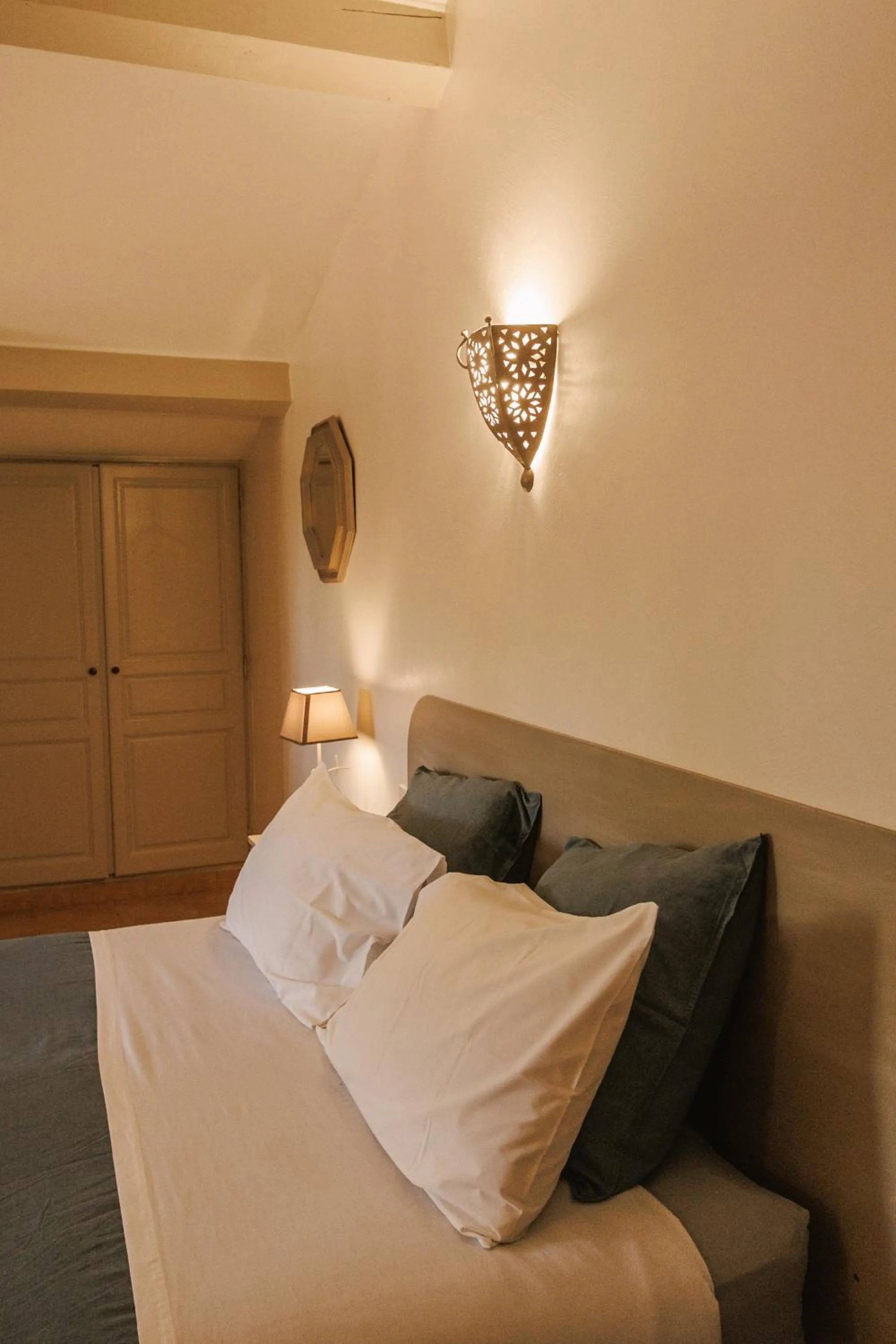 Bedroom, Bed in Mas Saint-Ange