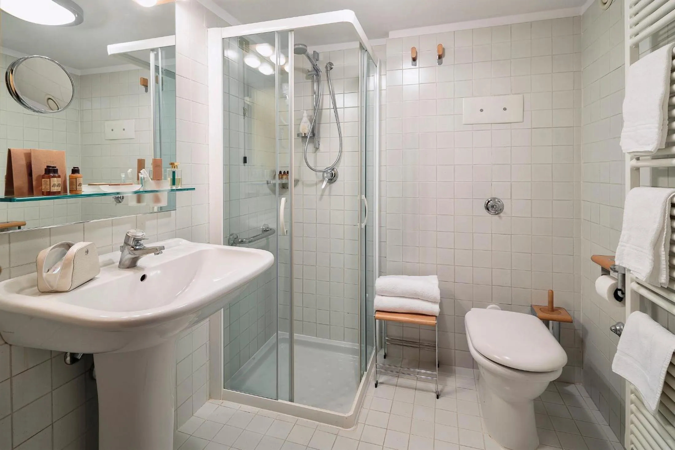 Bathroom in Hotel Cristallino d'Ampezzo