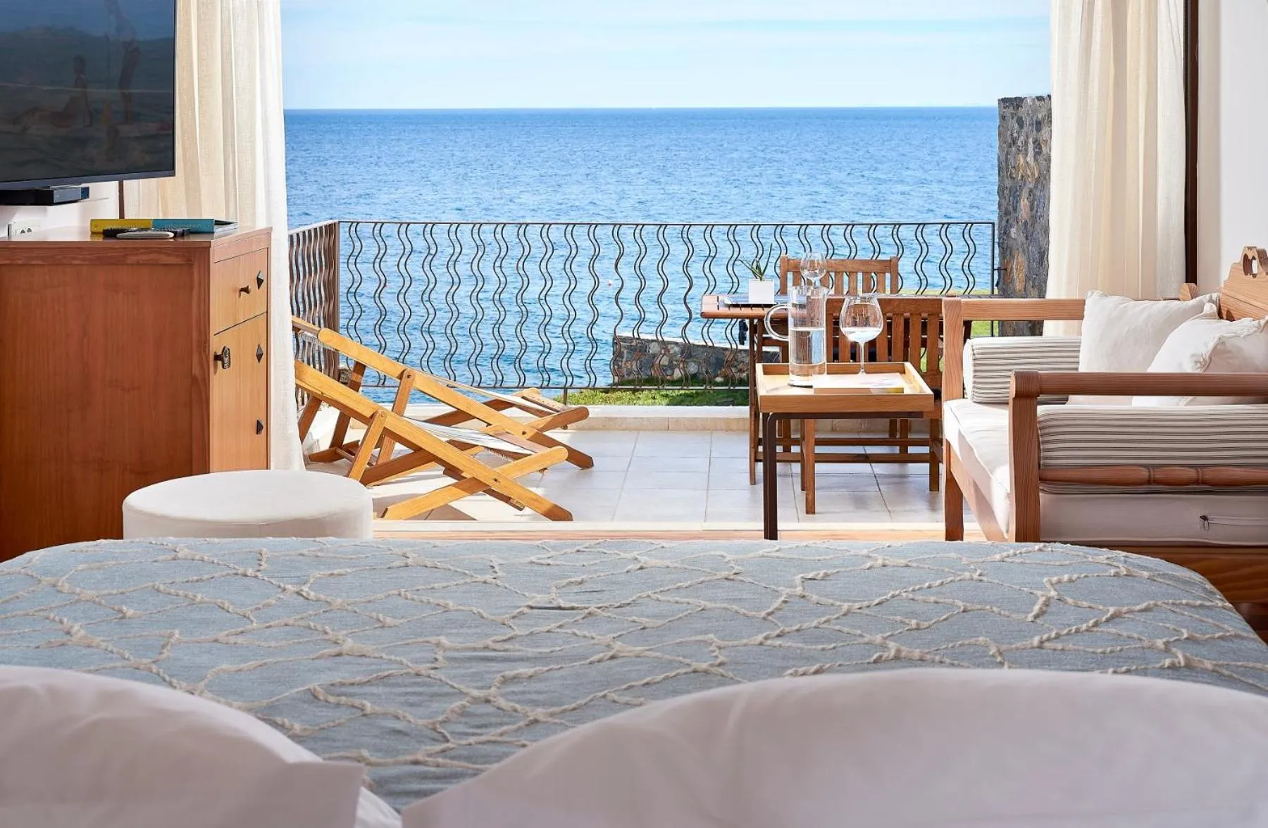 Sea view, Bed in St. Nicolas Bay Resort Hotel & Villas