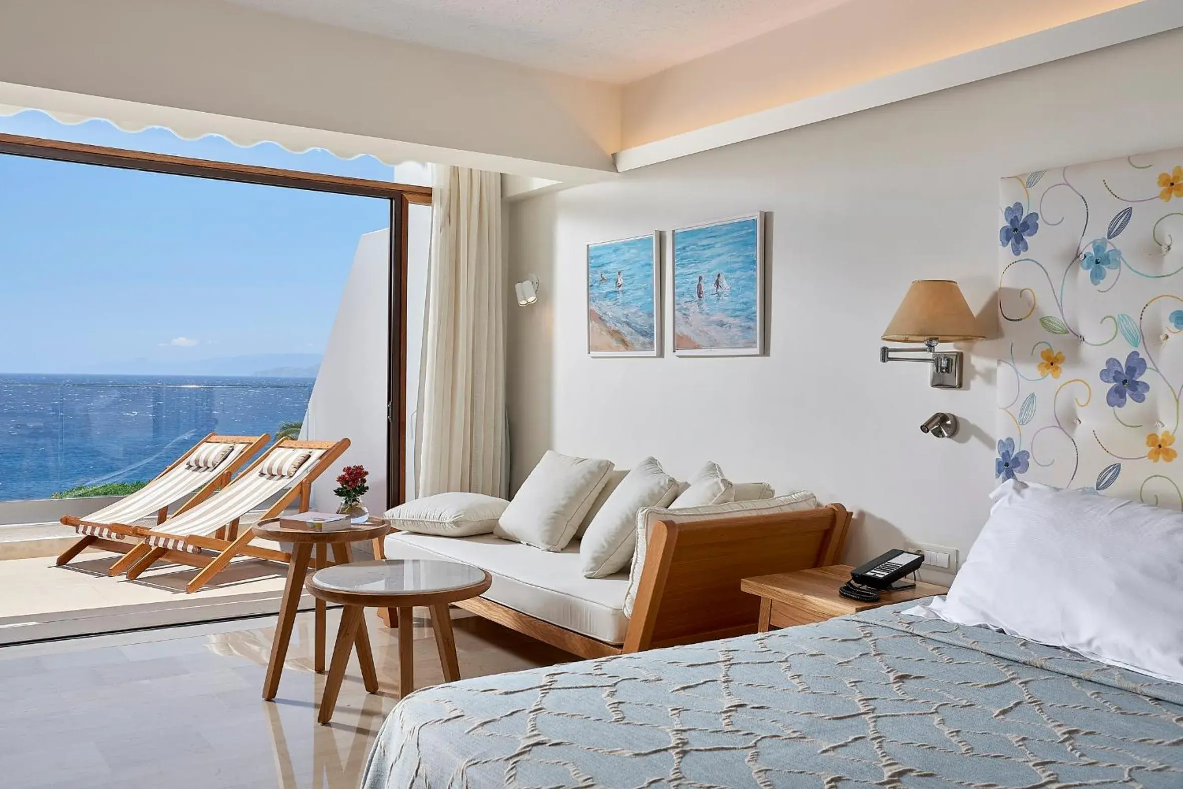 Club Junior Suite Seafront View in St. Nicolas Bay Resort Hotel & Villas Club Junior Suite Seafront View in St. Nicolas Bay Resort Hotel & Villas