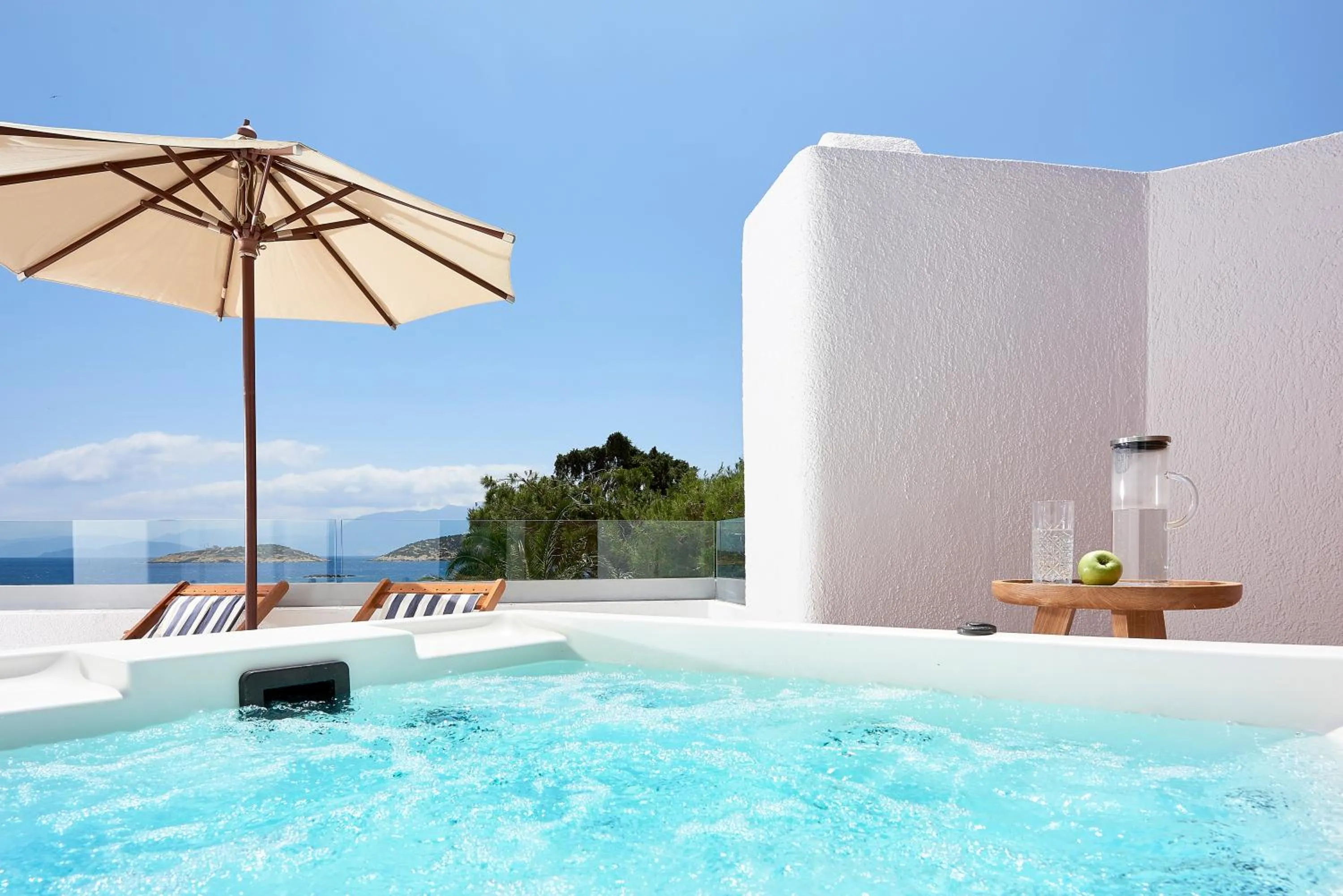 Sea view in St. Nicolas Bay Resort Hotel & Villas