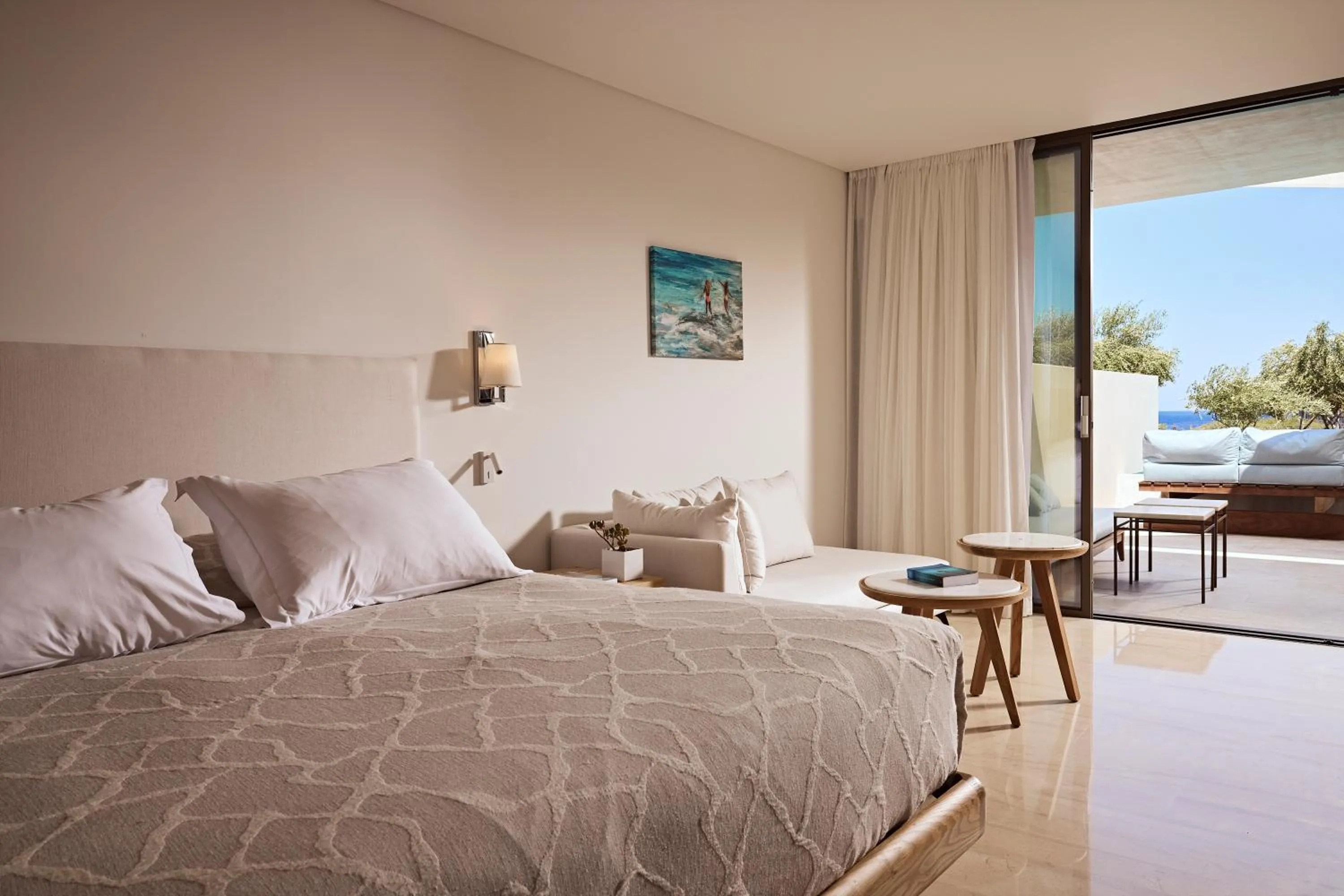 Bedroom, Bed in St. Nicolas Bay Resort Hotel & Villas