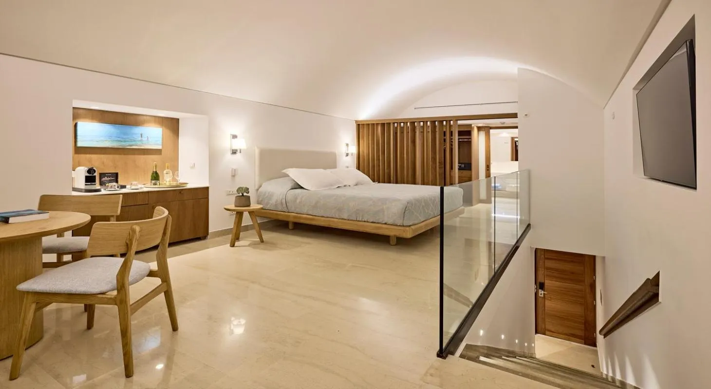 Photo of the whole room, Bed in St. Nicolas Bay Resort Hotel & Villas