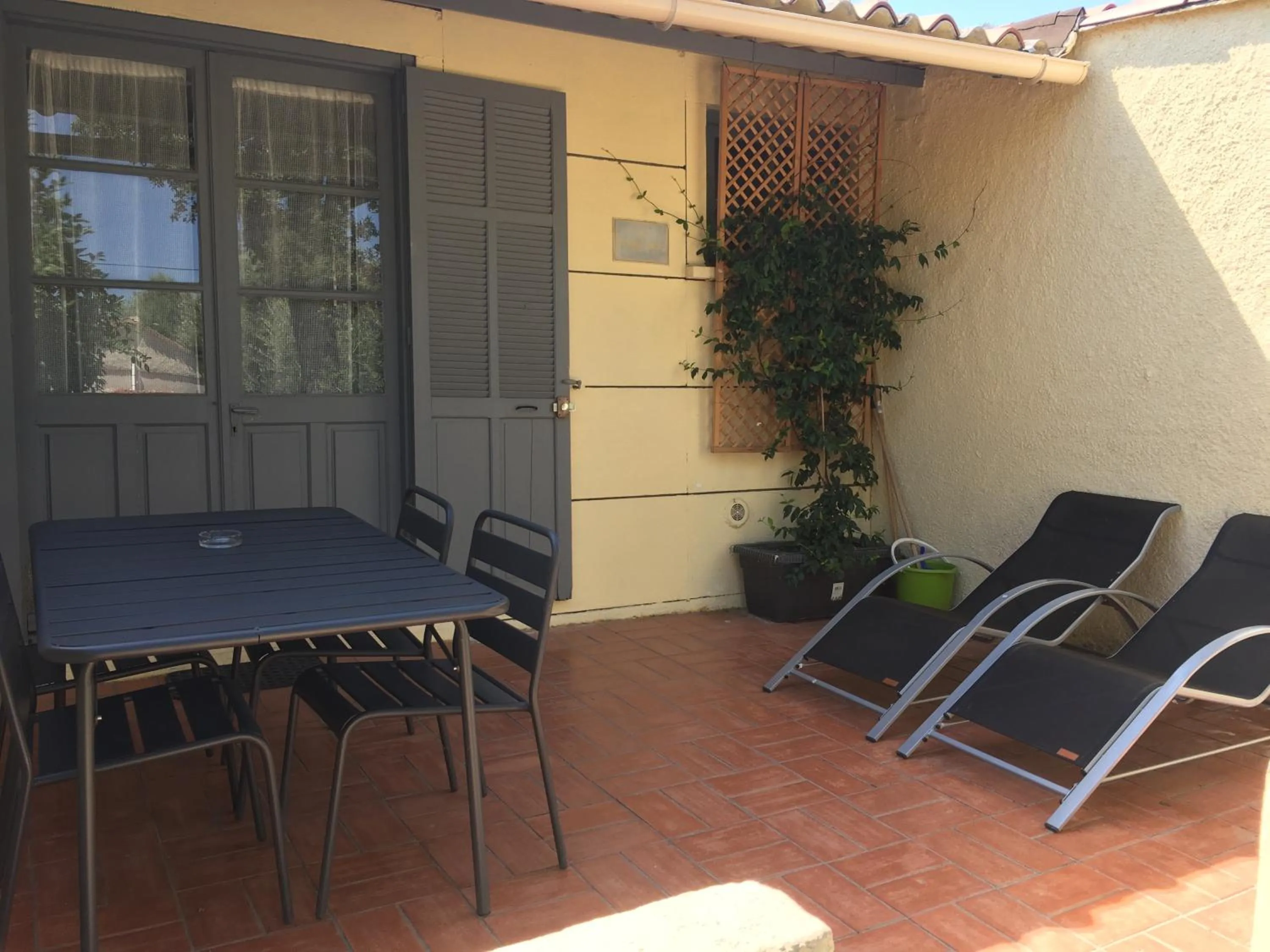 Balcony/Terrace in Bungalows Filippi