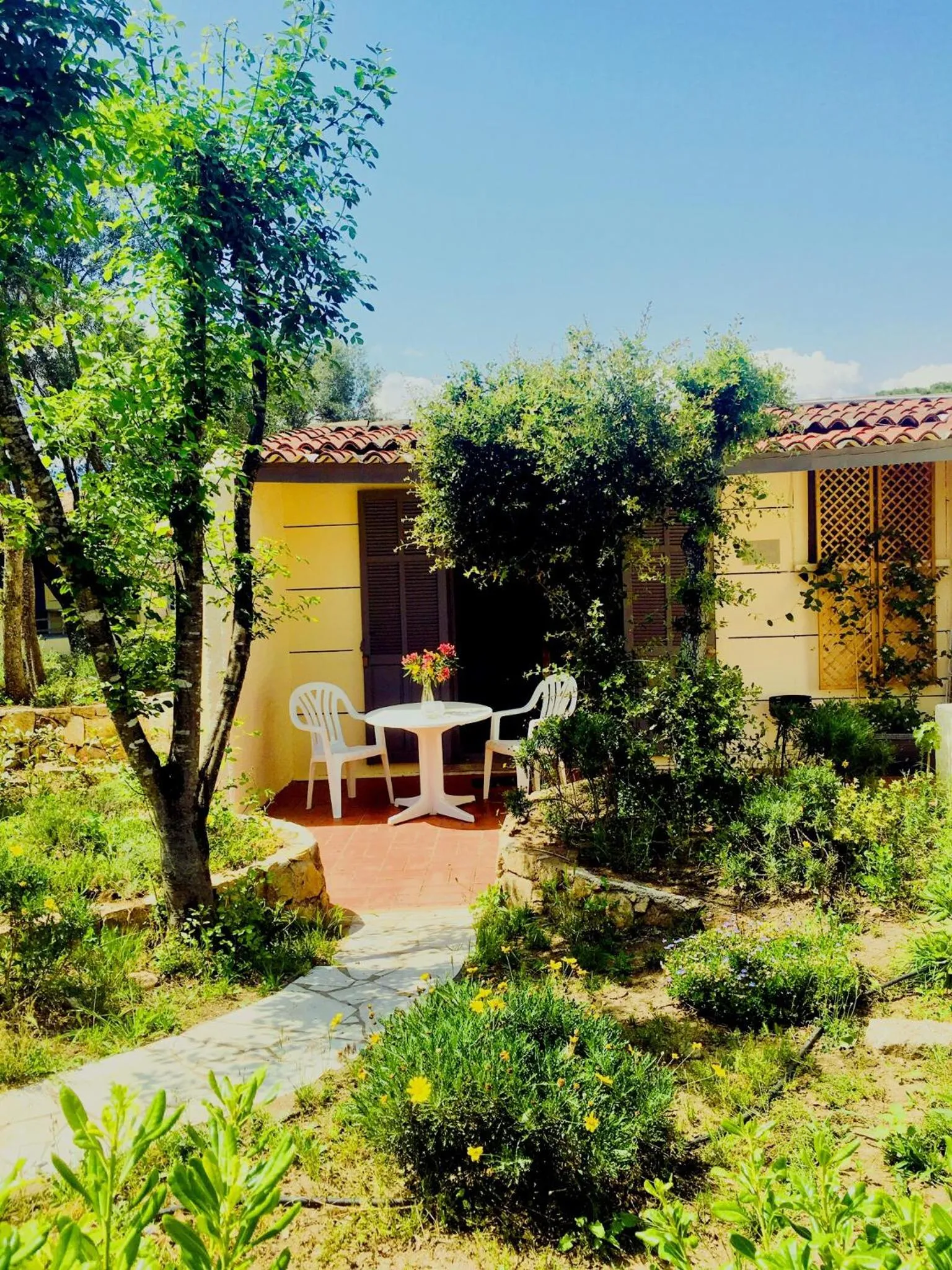 Patio in Bungalows Filippi