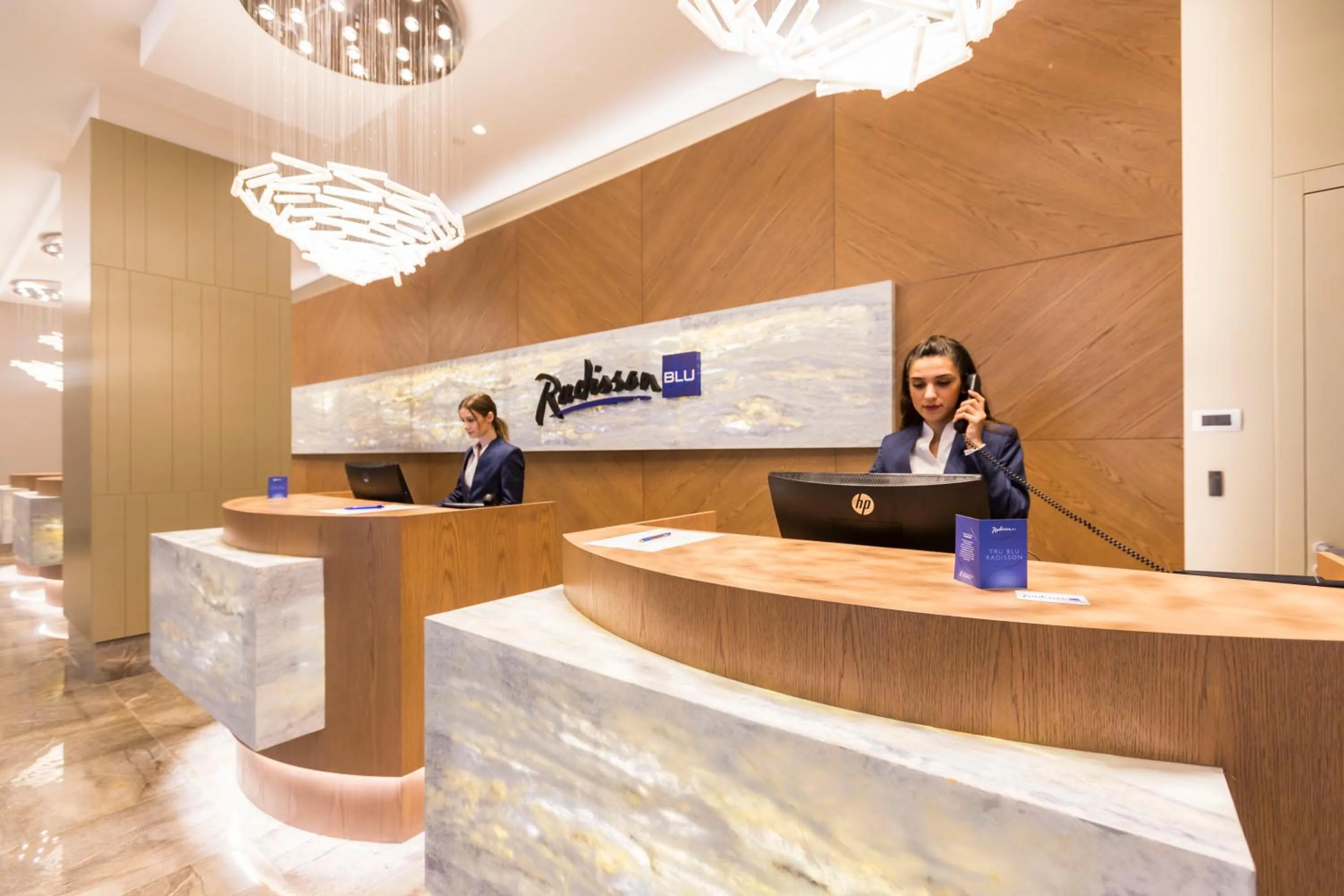 Lobby or reception in Radisson Blu Hotel Trabzon