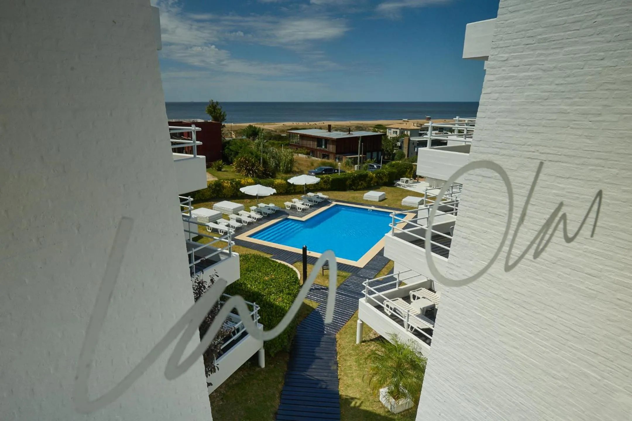 Property building in Hotel Las Olas Resort