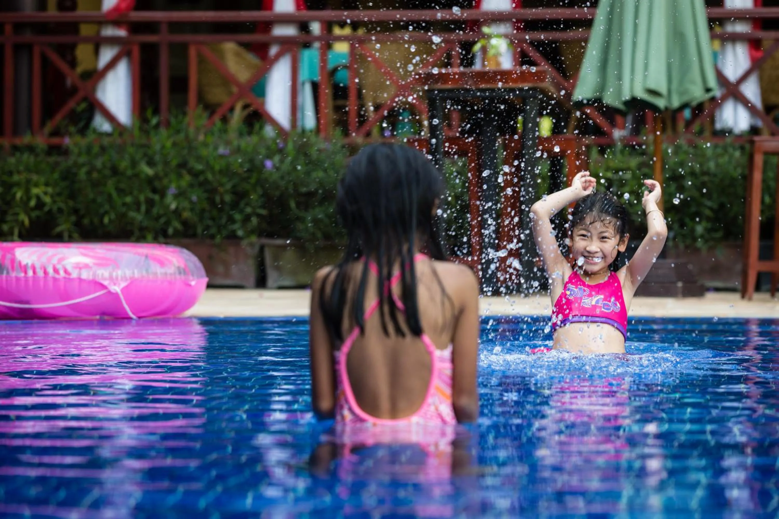 Swimming pool in Angkor Paradise Hotel