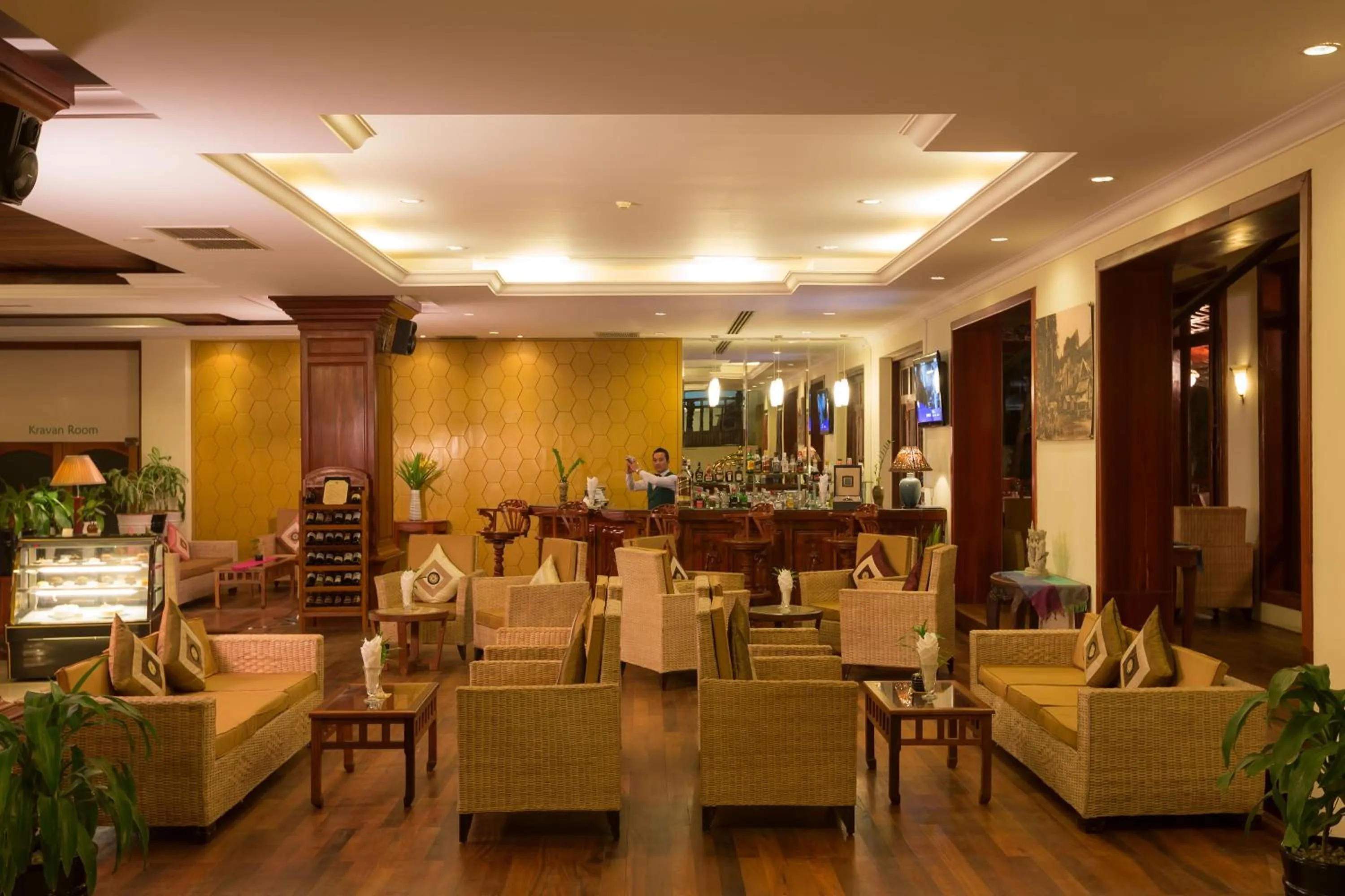 Lounge or bar in Angkor Paradise Hotel