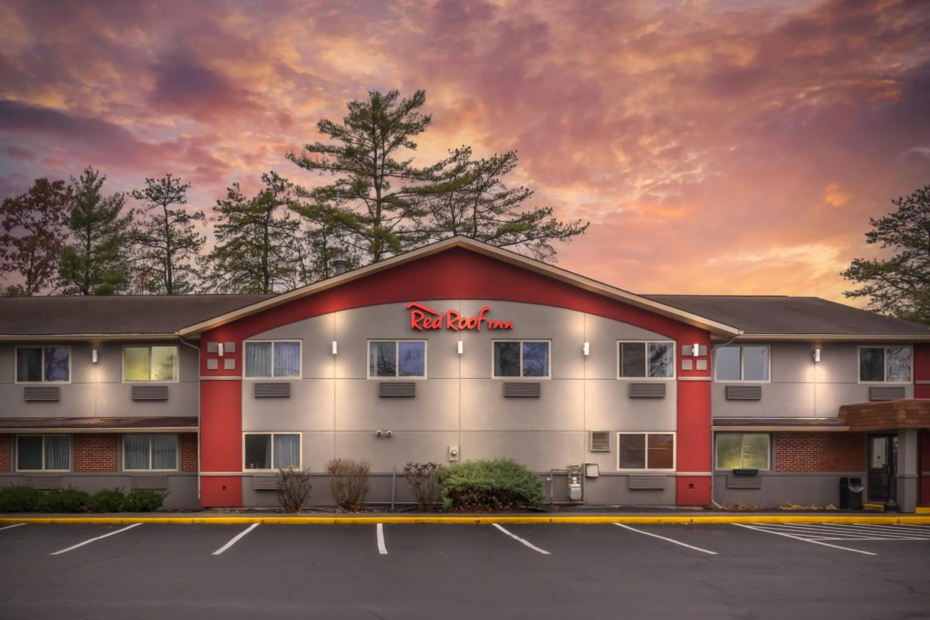 Property building in Red Roof Inn Queensbury