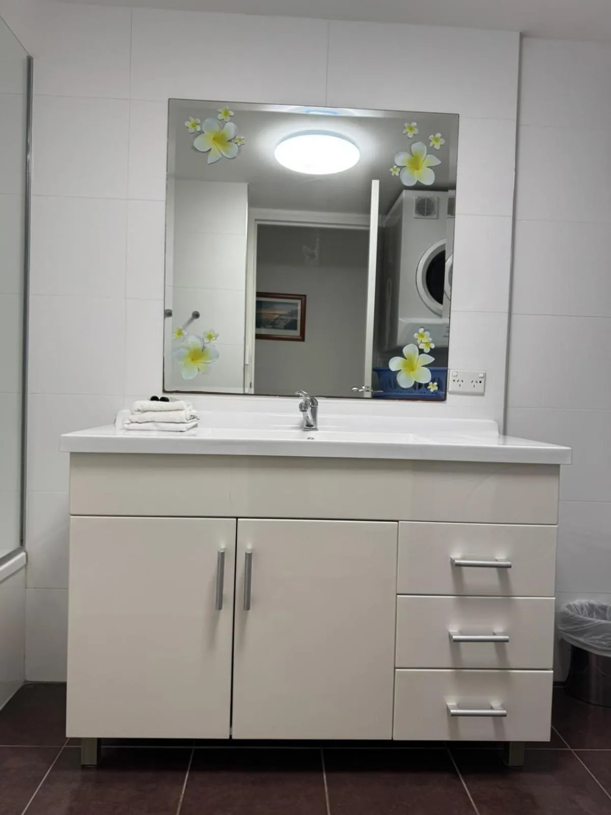 Bathroom in Pelican Cove Waterfront Apartment