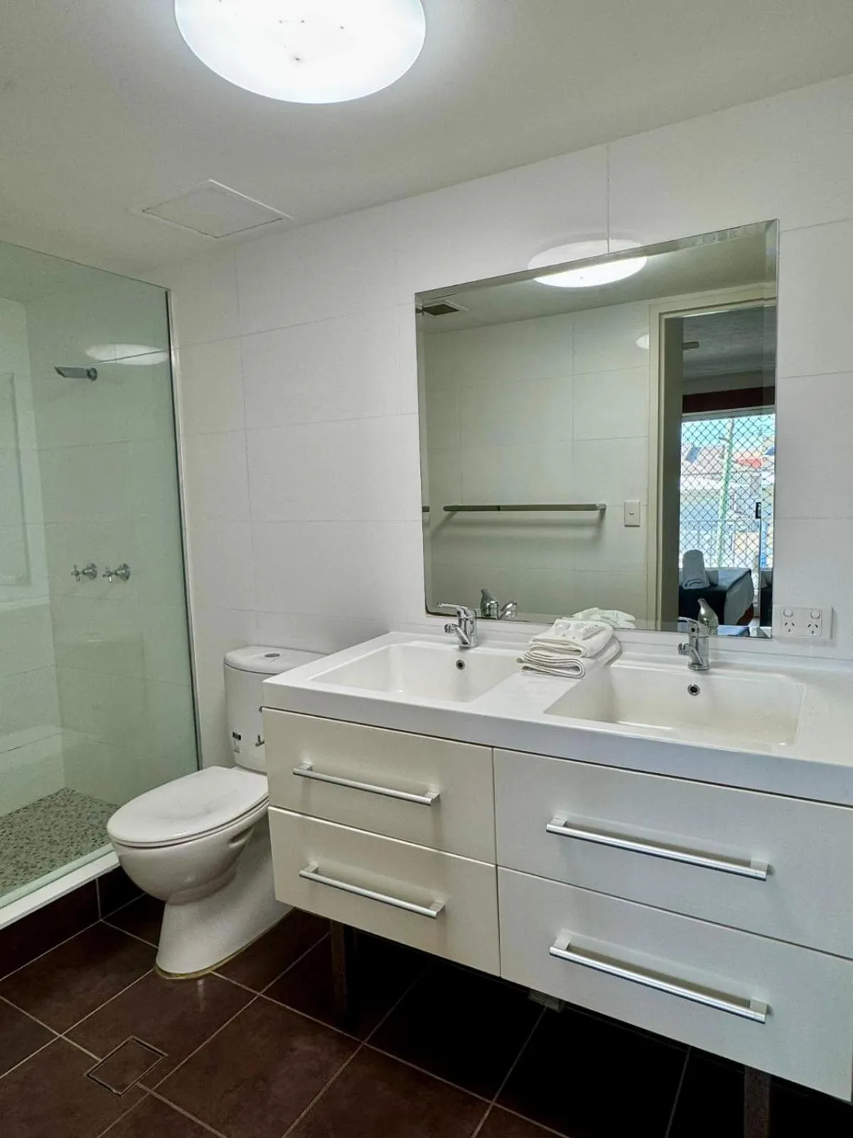 Bathroom in Pelican Cove Waterfront Apartment