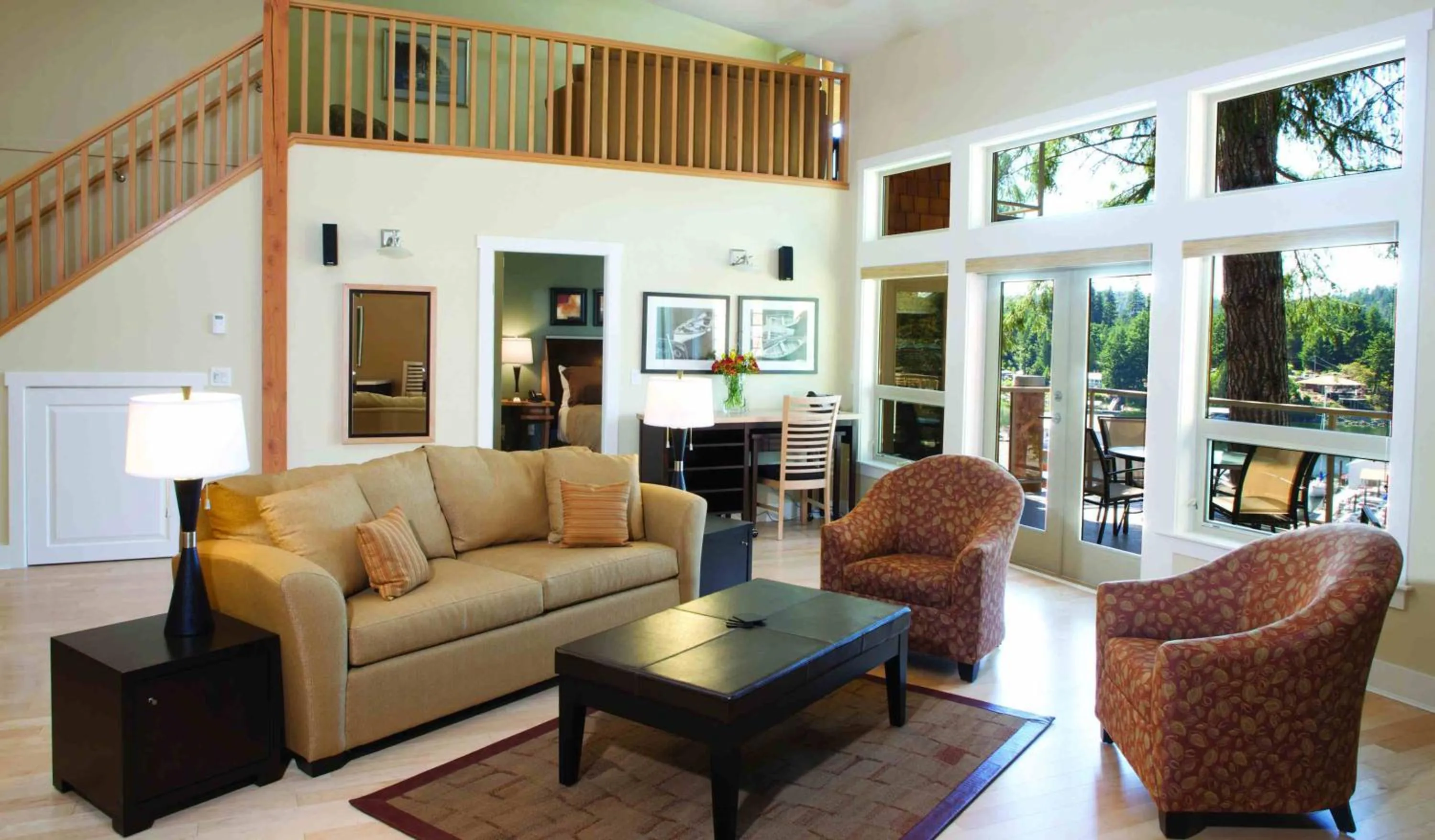 Living room in Painted Boat Resort Spa and Marina