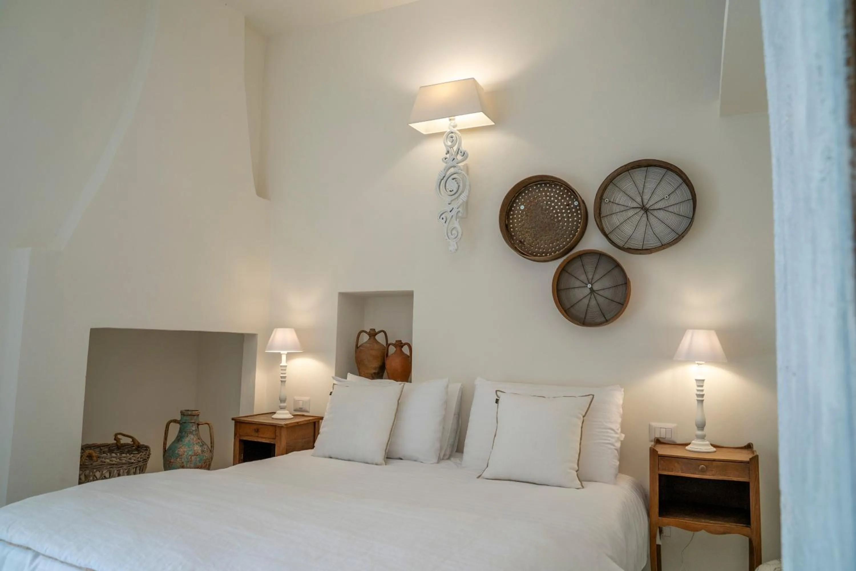 Bed in TRULLO MATTEO VILLA DE LUXE avec PISCINE