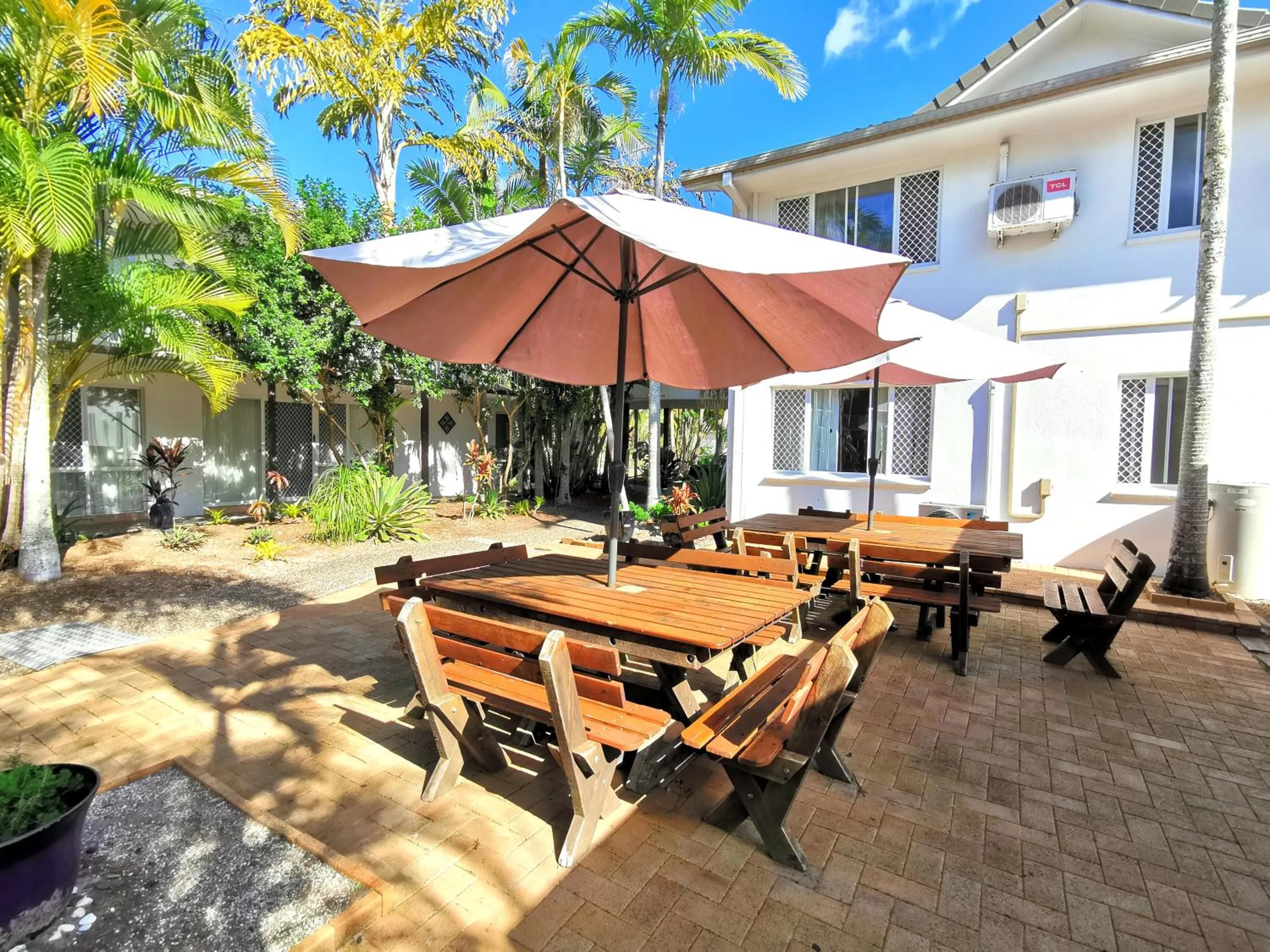 Patio in Bay of Palms