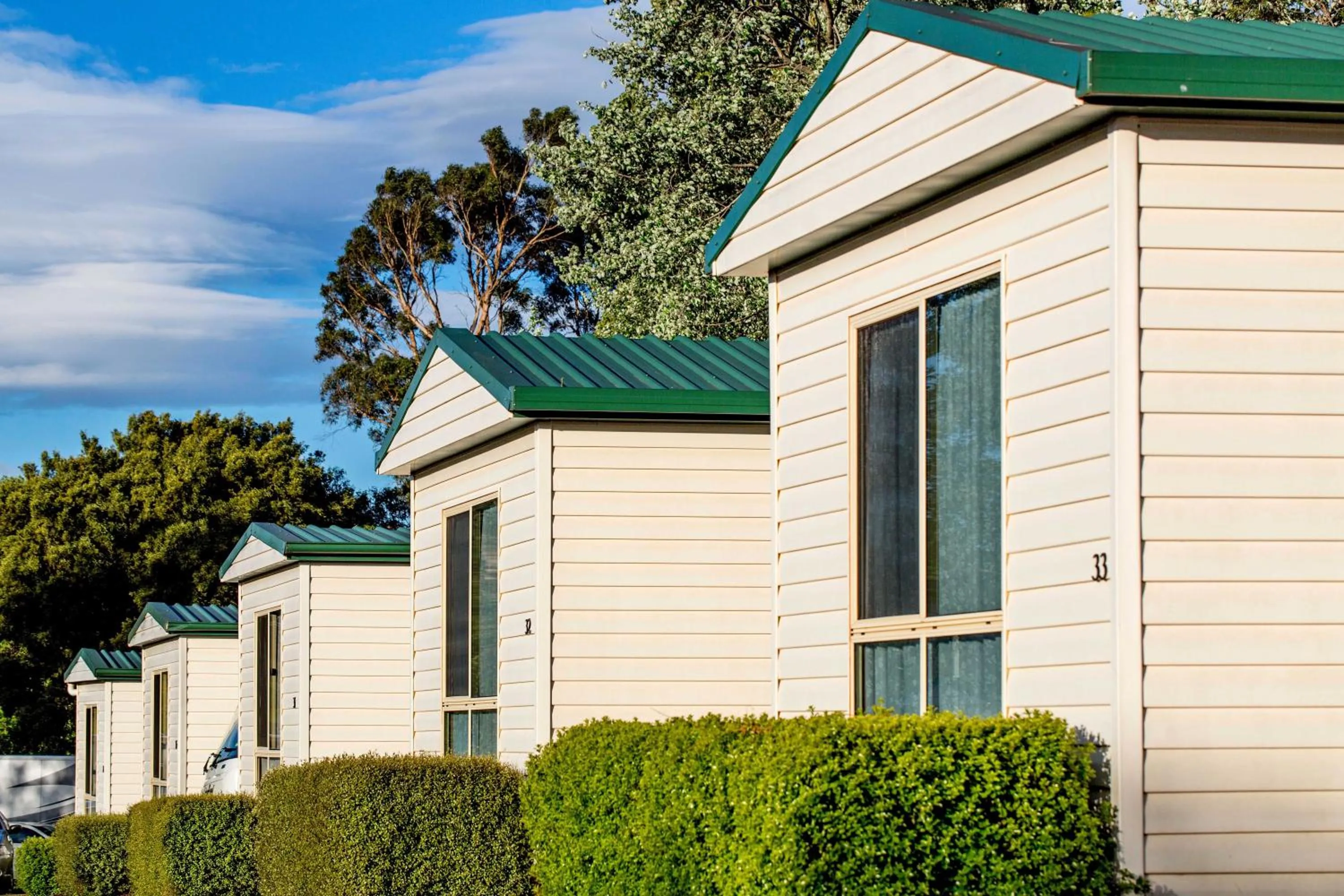 Facade/entrance in Discovery Parks - Hadspen