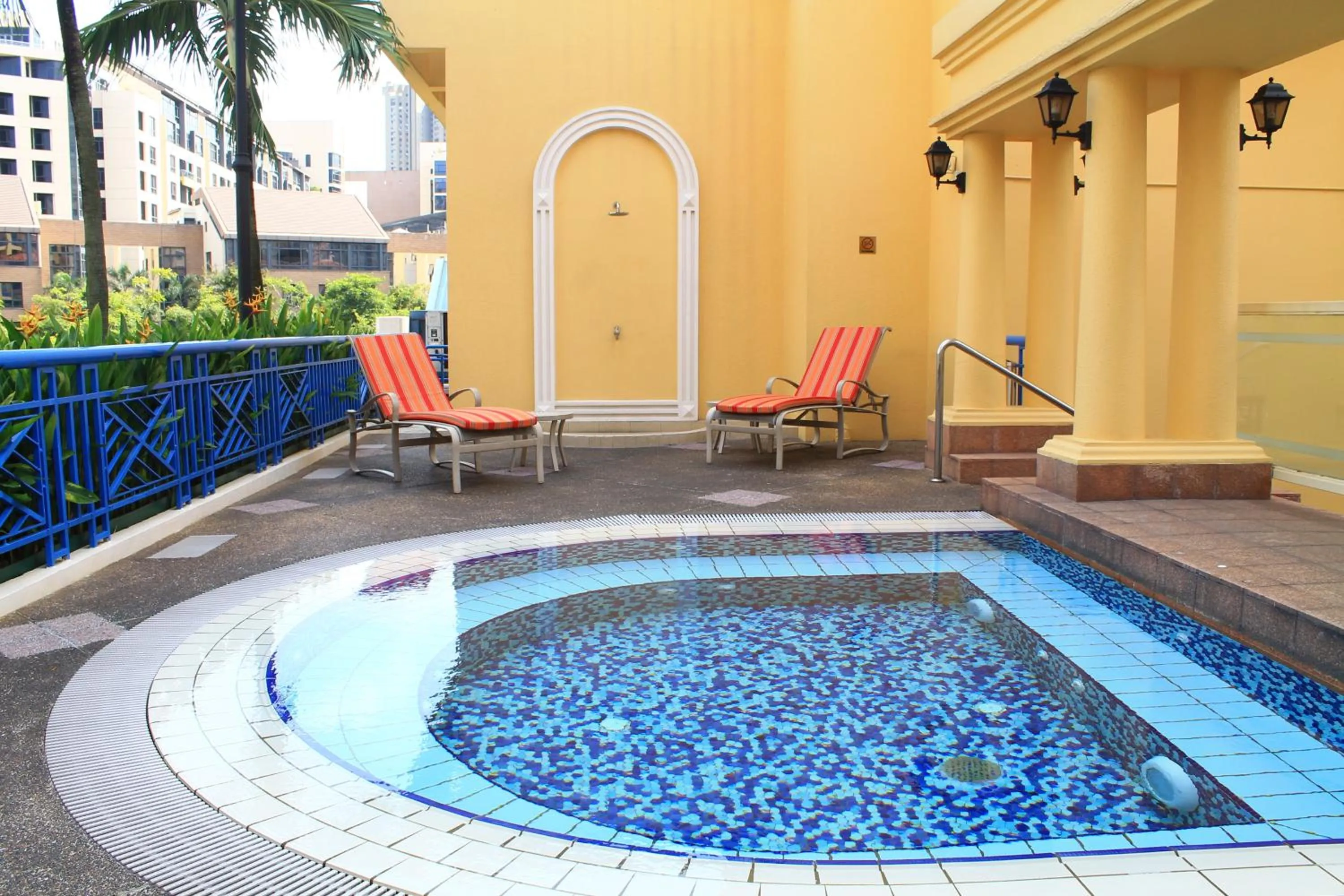 Swimming pool in Village Residence Robertson Quay by Far East Hospitality