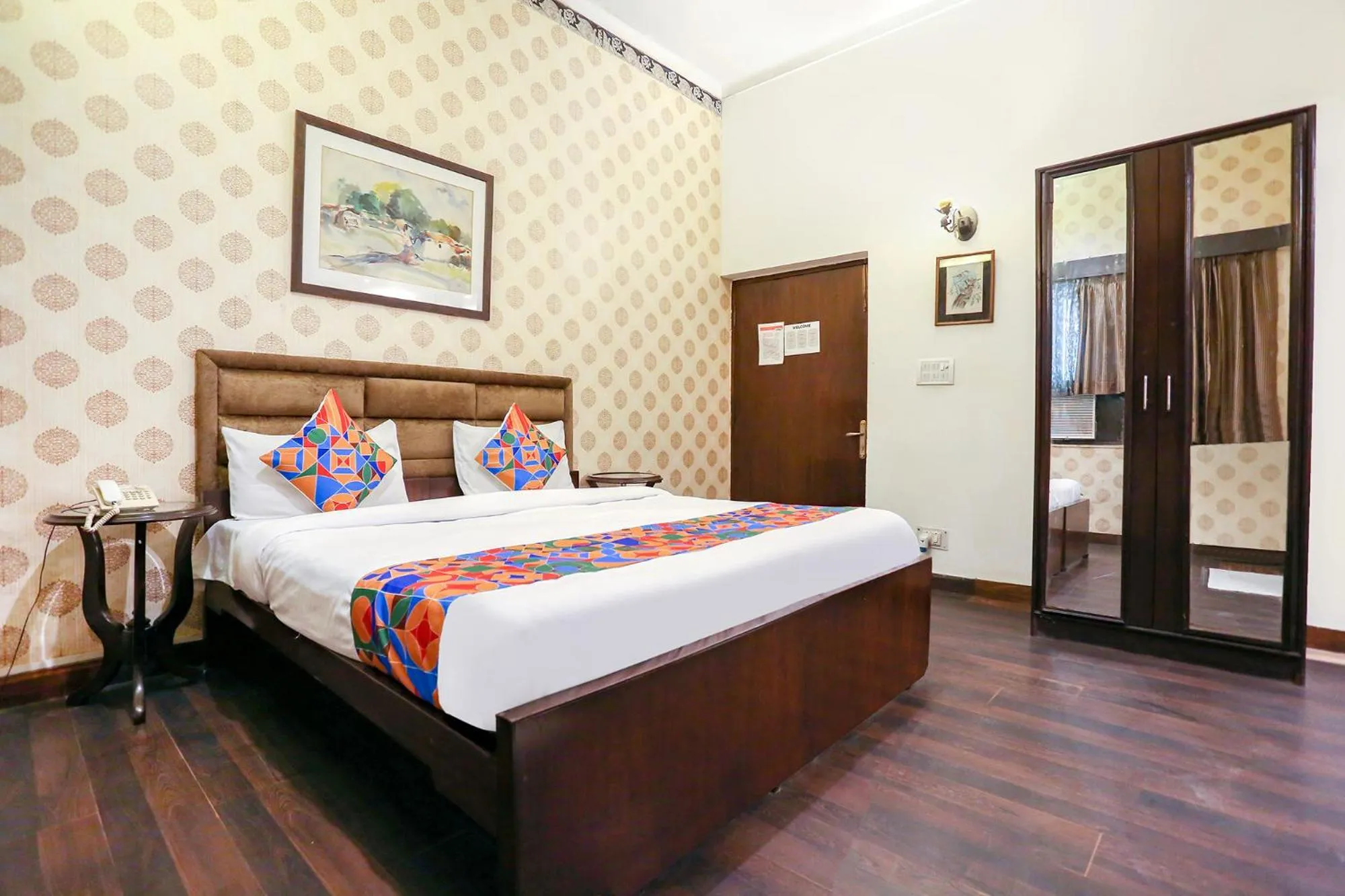 Bed in FabHotel Pulse Impulse