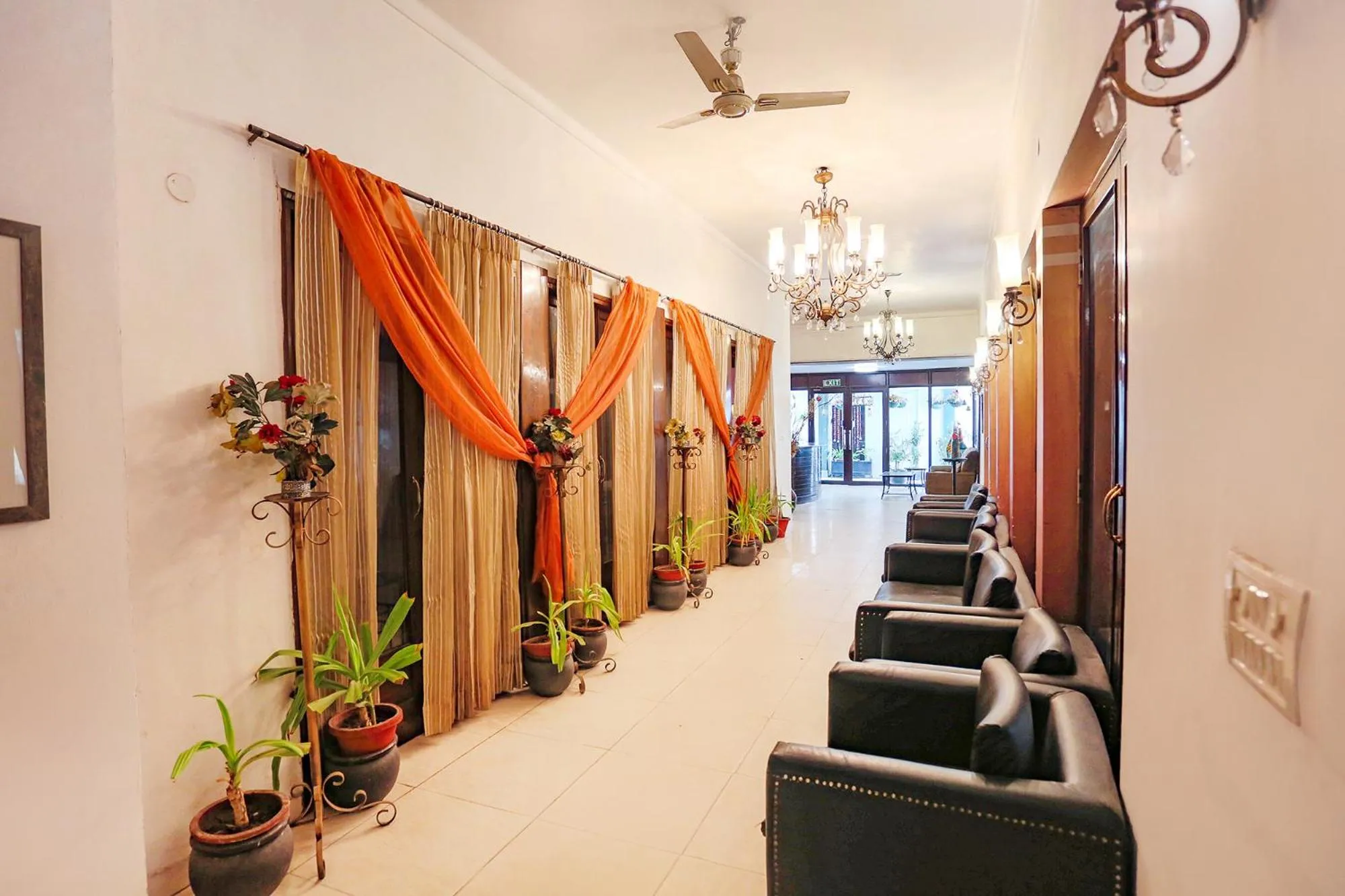 Seating area in FabHotel Pulse Impulse