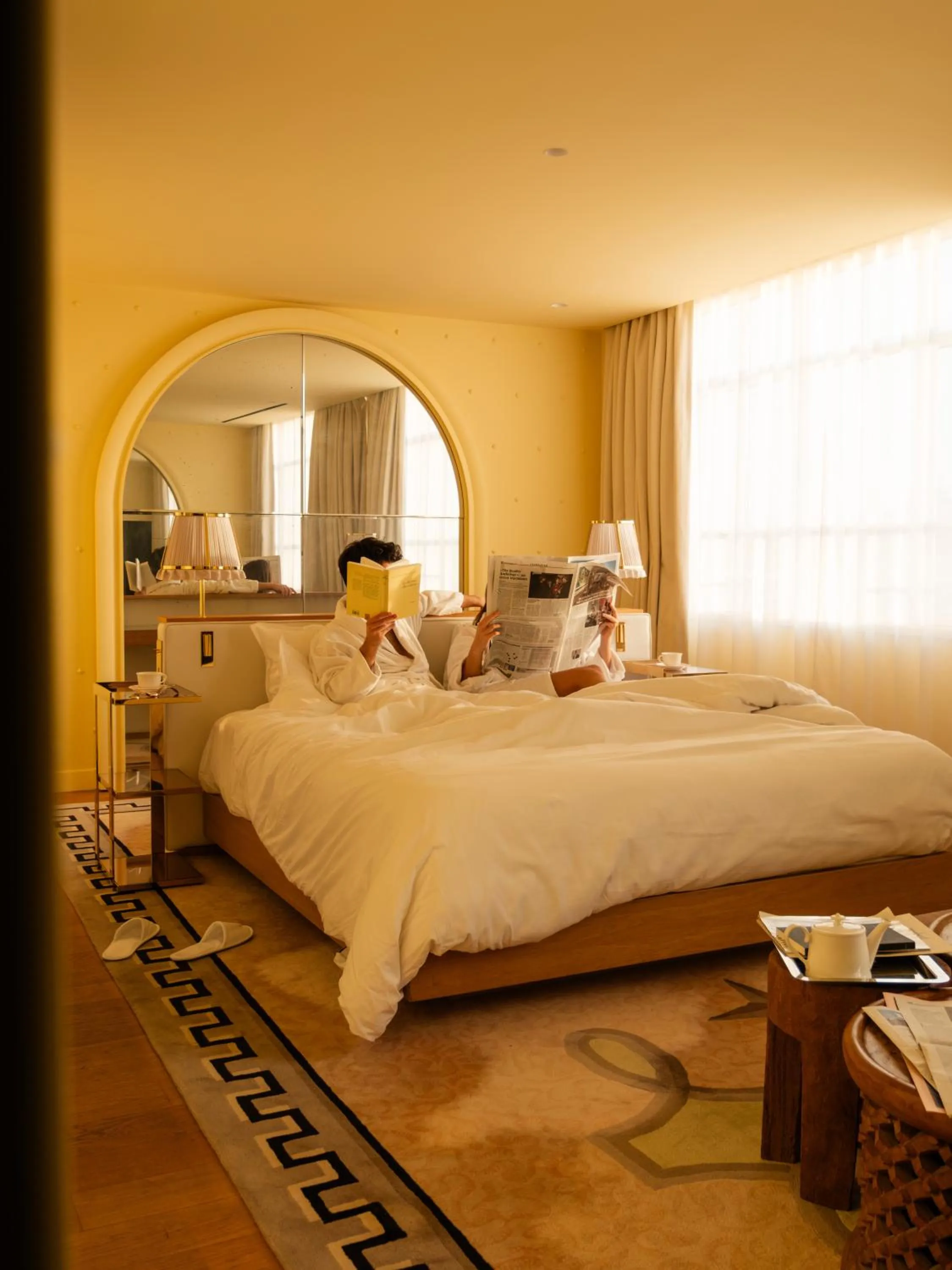 Bed in 9Confidentiel