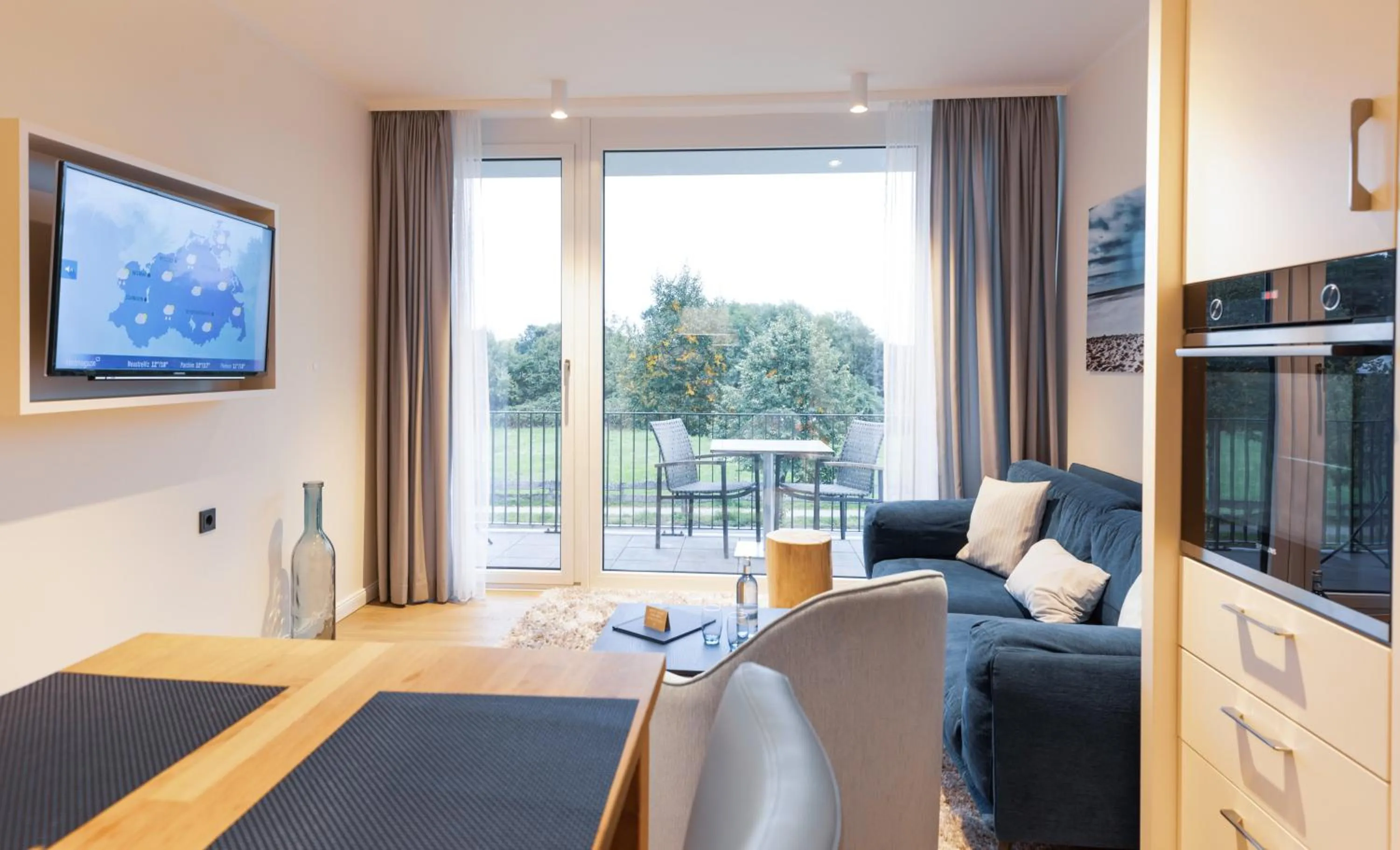 Living room in Maremüritz Yachthafen Resort