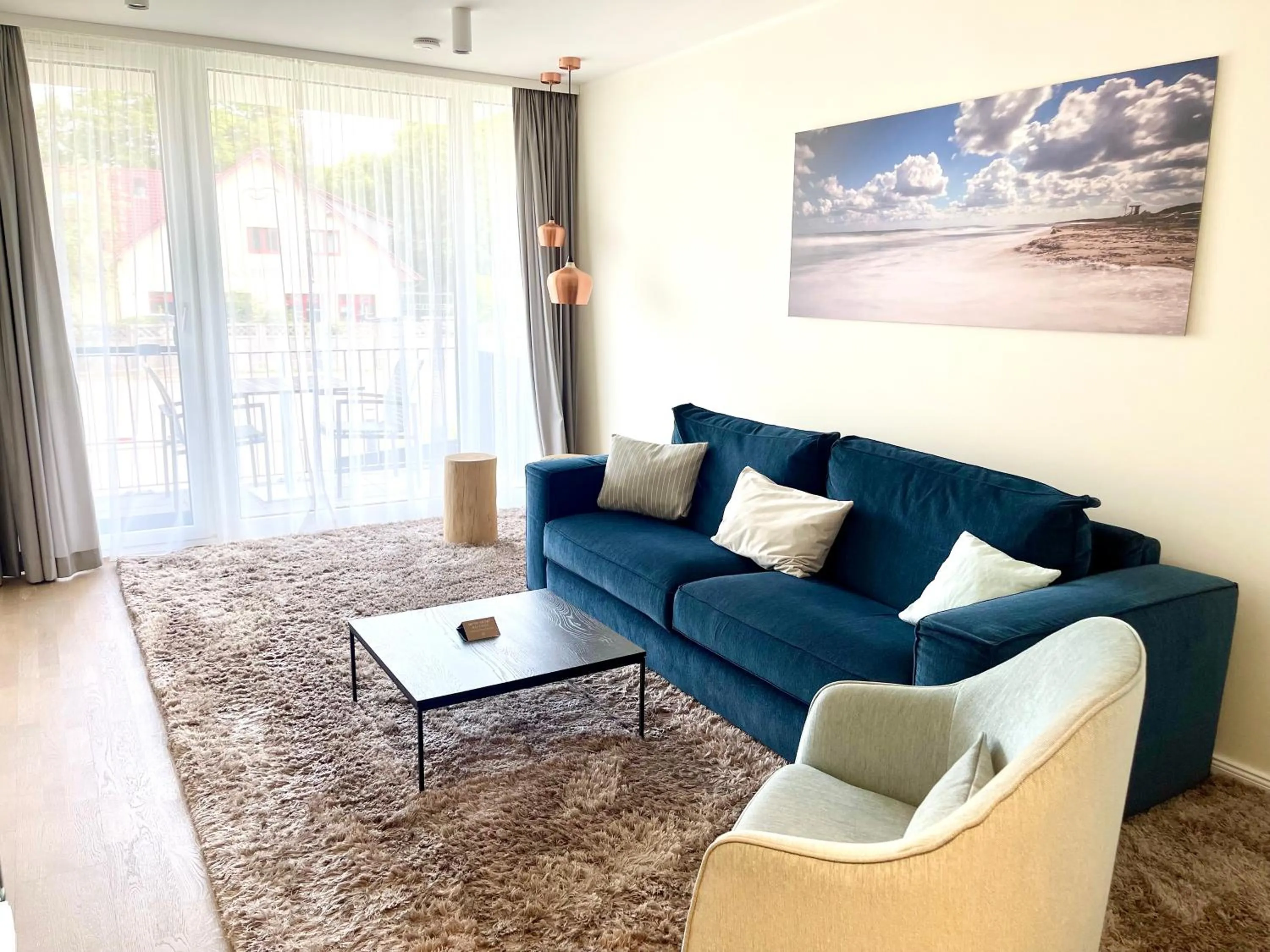 Living room in Maremüritz Yachthafen Resort