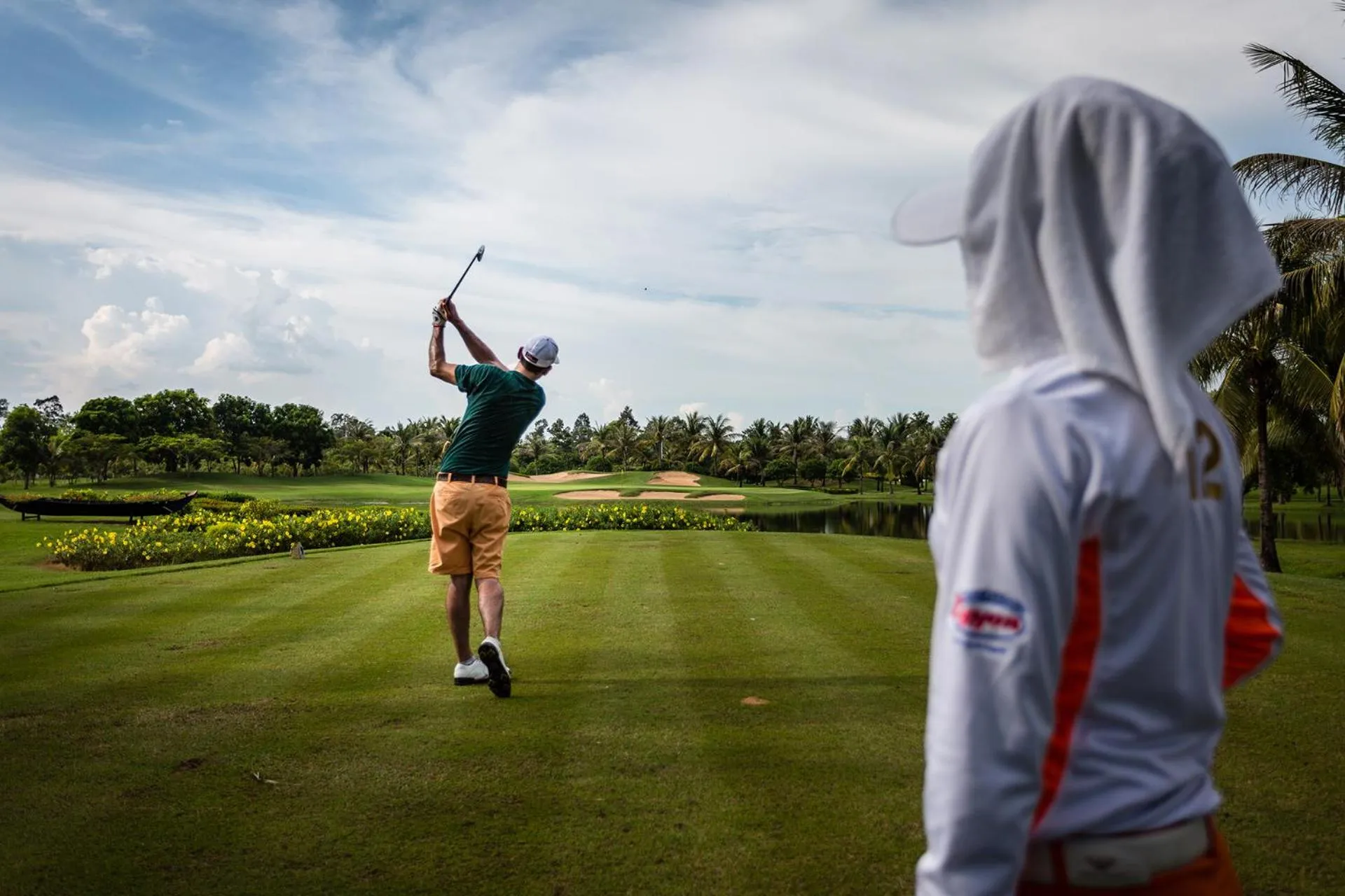 Golfcourse in Sofitel Angkor Phokeethra Golf & Spa Resort