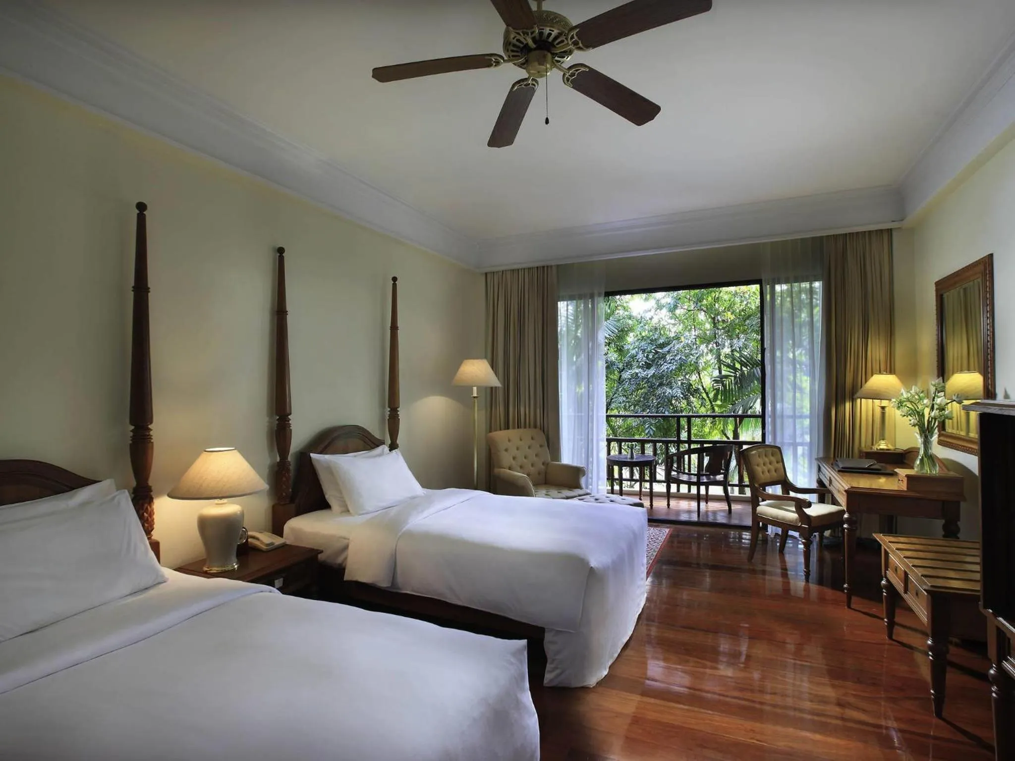 Bedroom, Bed in Sofitel Angkor Phokeethra Golf & Spa Resort