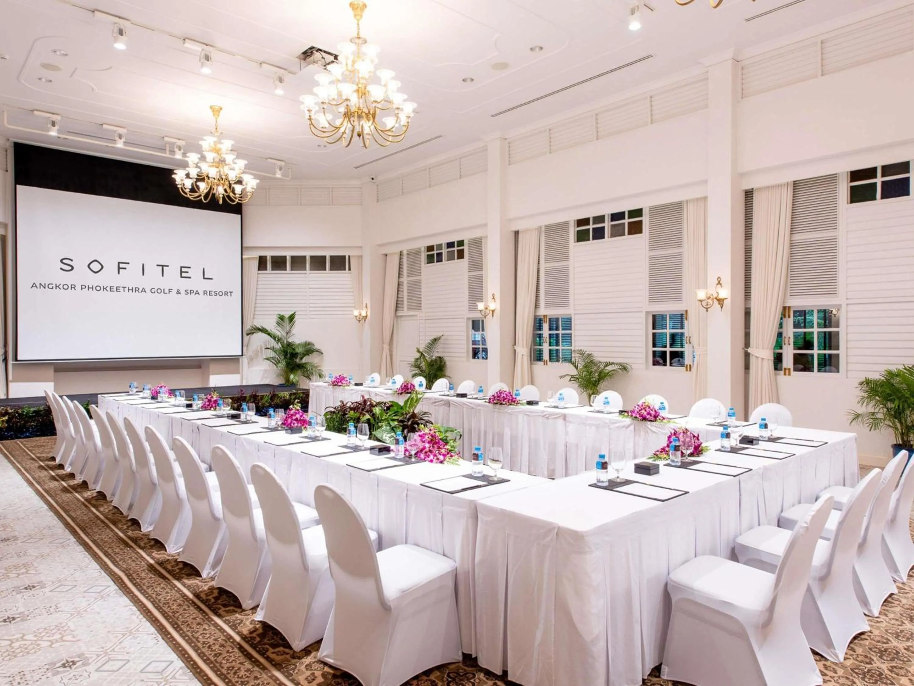 Meeting/conference room in Sofitel Angkor Phokeethra Golf & Spa Resort